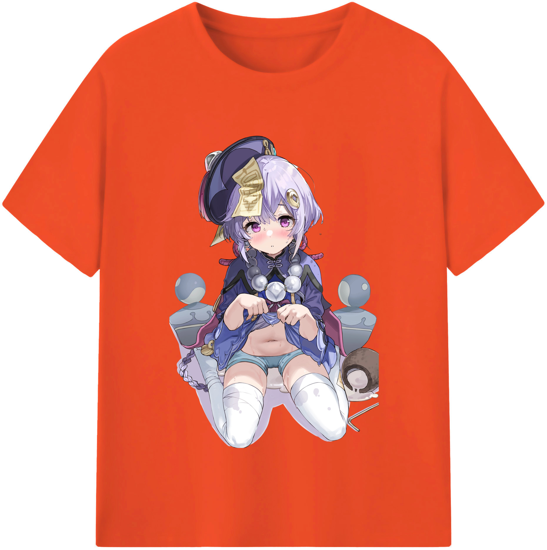 げんし神 七七 なな  genshin Nana 綿100％半袖Tシャツ（フロントプリント）