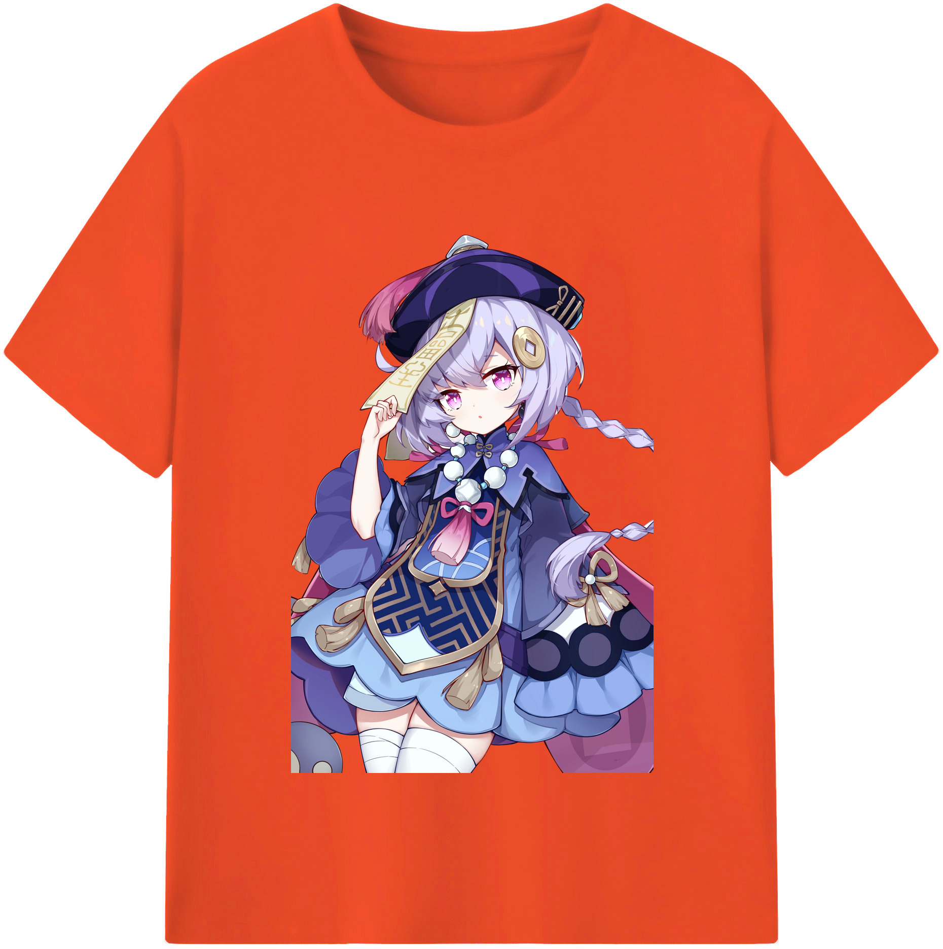 げんし神 七七 なな  genshin Nana 綿100％半袖Tシャツ（フロントプリント）