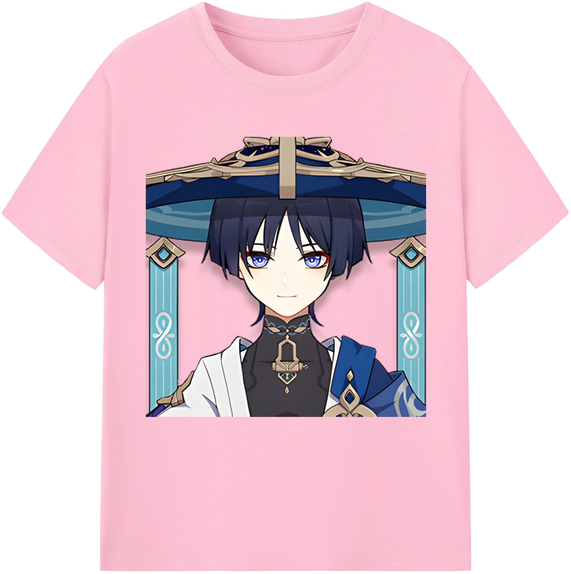 げんし神 さんペい genshin Sanpei 綿100％半袖Tシャツ（フロントプリント）