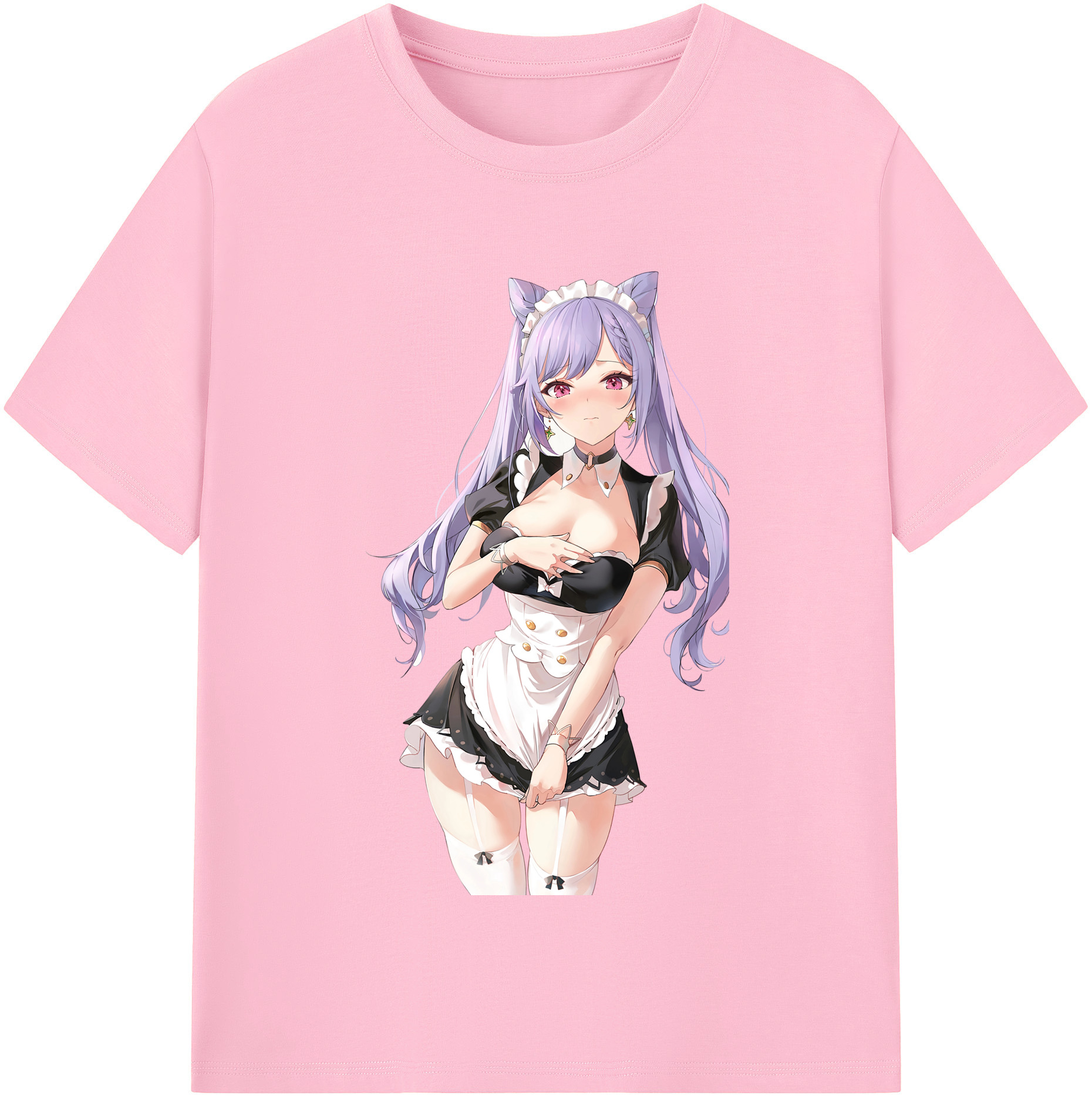 げんし神 刻晴 こくせい genshin Kokusei 綿100％半袖Tシャツ（フロントプリント）