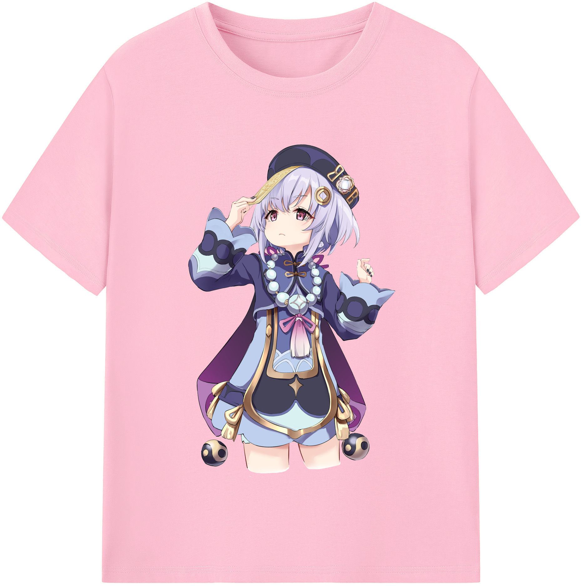 げんし神 七七 なな  genshin Nana 綿100％半袖Tシャツ（フロントプリント）