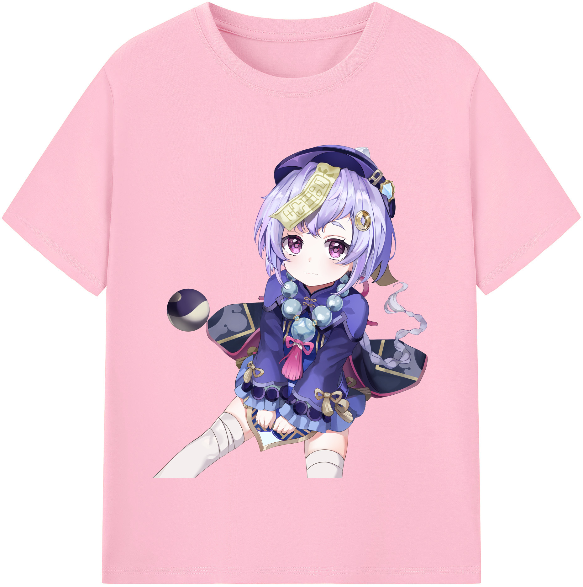 げんし神 七七 なな  genshin Nana 綿100％半袖Tシャツ（フロントプリント）