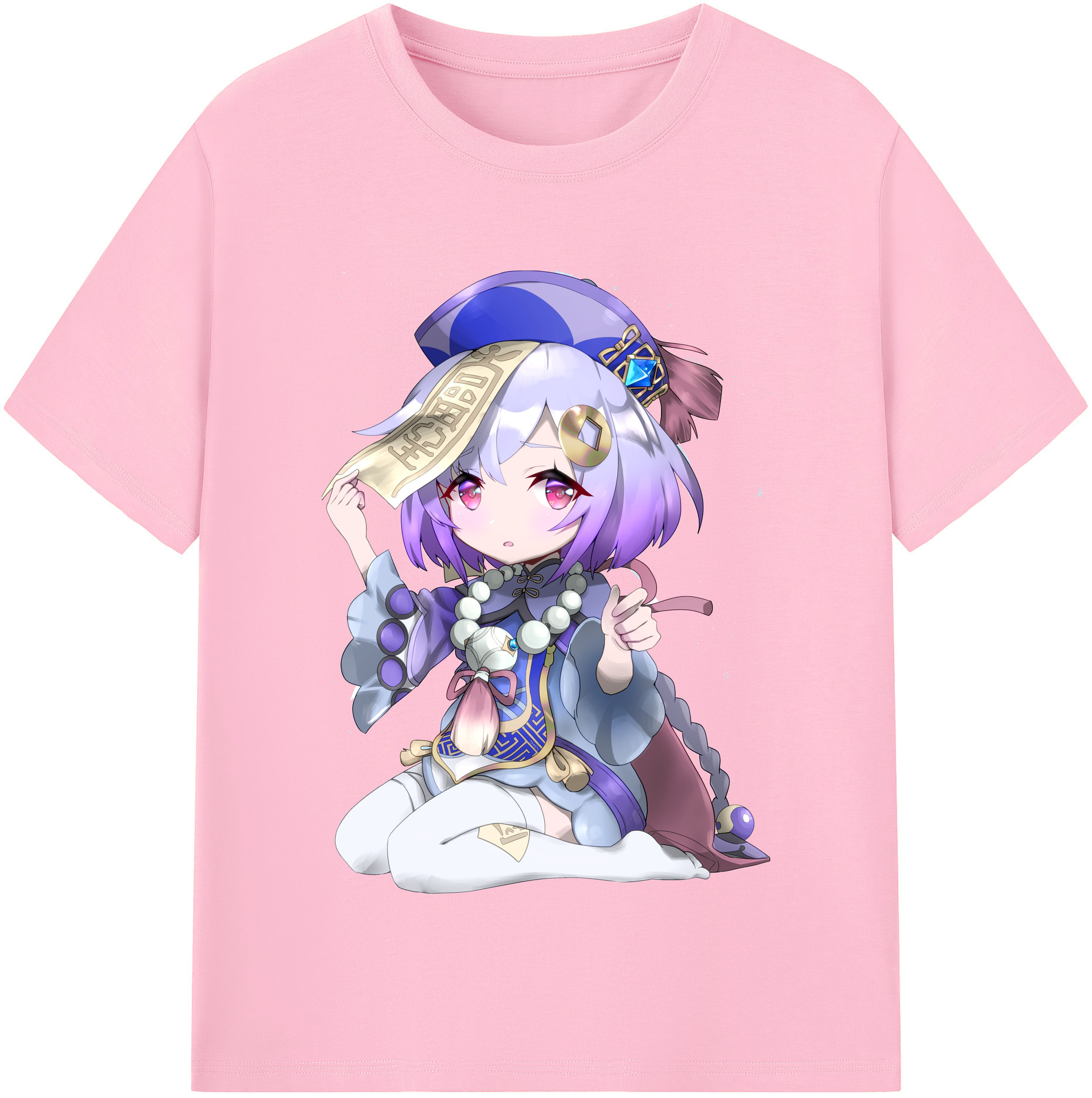 げんし神 七七 なな  genshin Nana 綿100％半袖Tシャツ（フロントプリント）