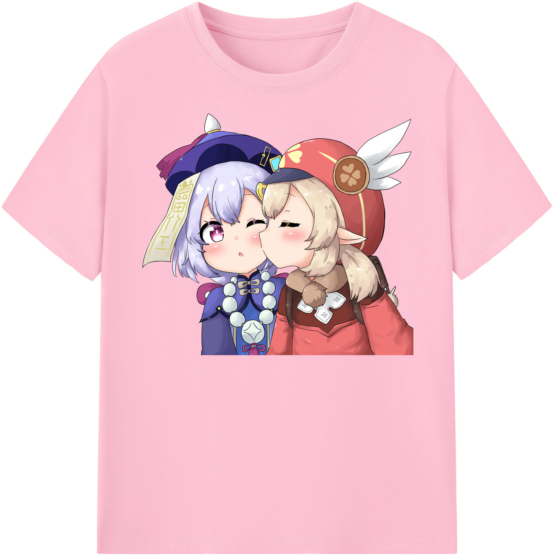 げんし神 七七 なな  genshin Nana 綿100％半袖Tシャツ（フロントプリント）