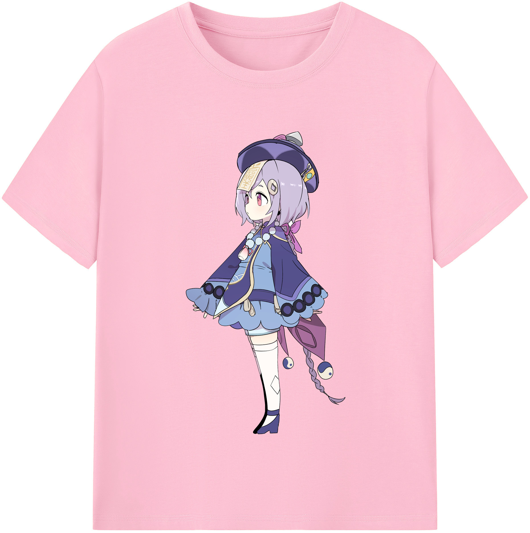 げんし神 七七 なな  genshin Nana 綿100％半袖Tシャツ（フロントプリント）