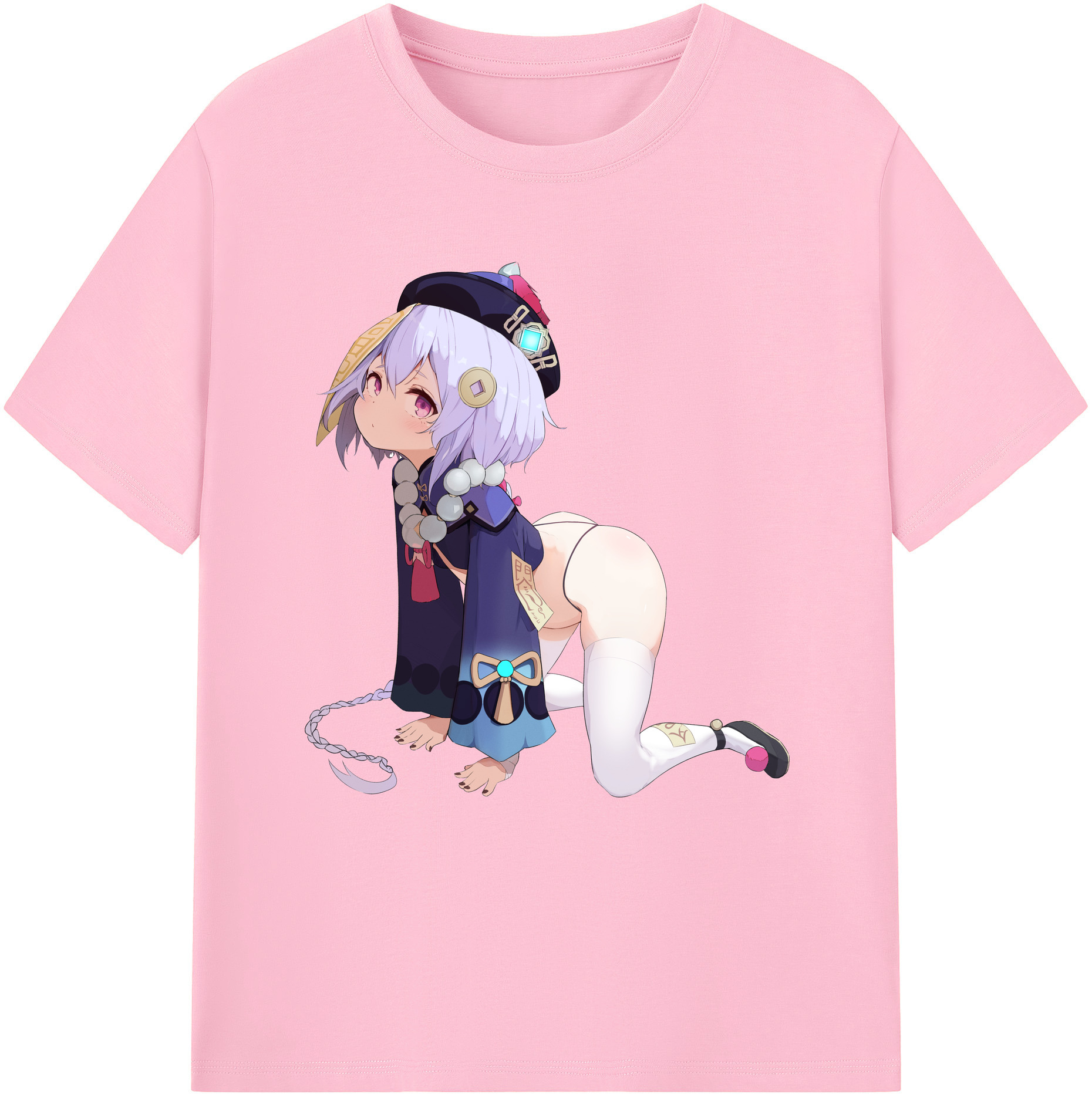 げんし神 七七 なな  genshin Nana 綿100％半袖Tシャツ（フロントプリント）