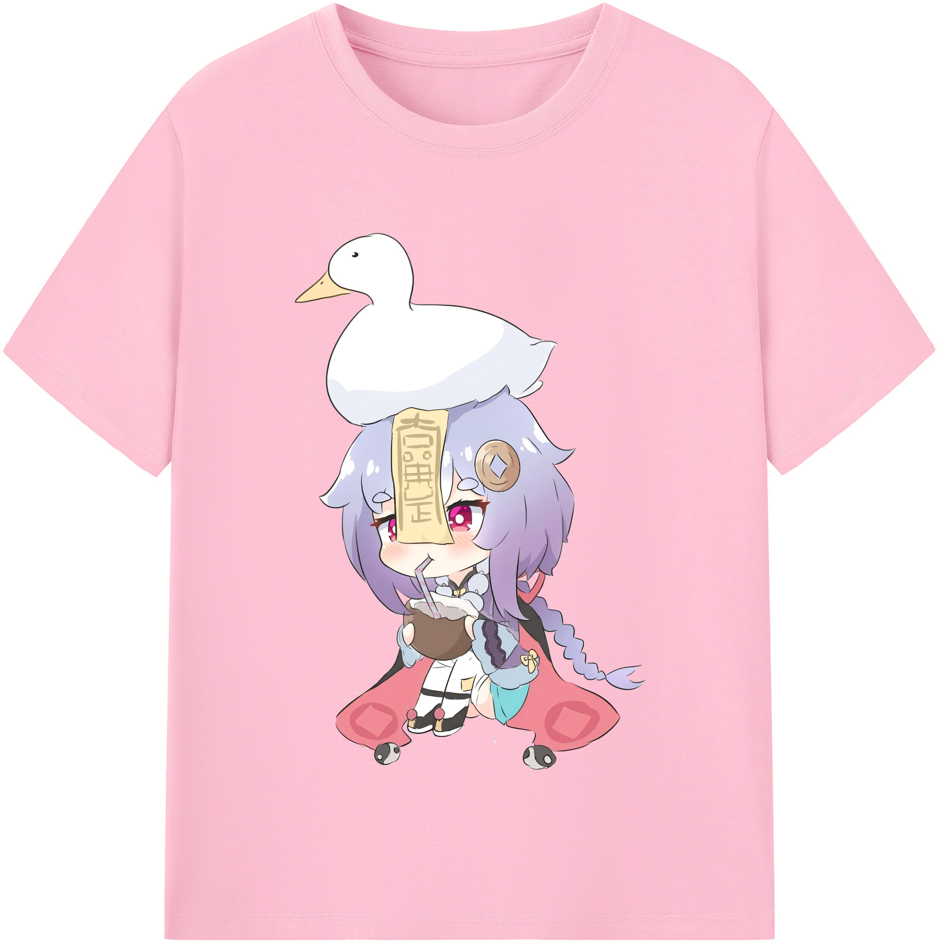 げんし神 七七 なな  genshin Nana 綿100％半袖Tシャツ（フロントプリント）