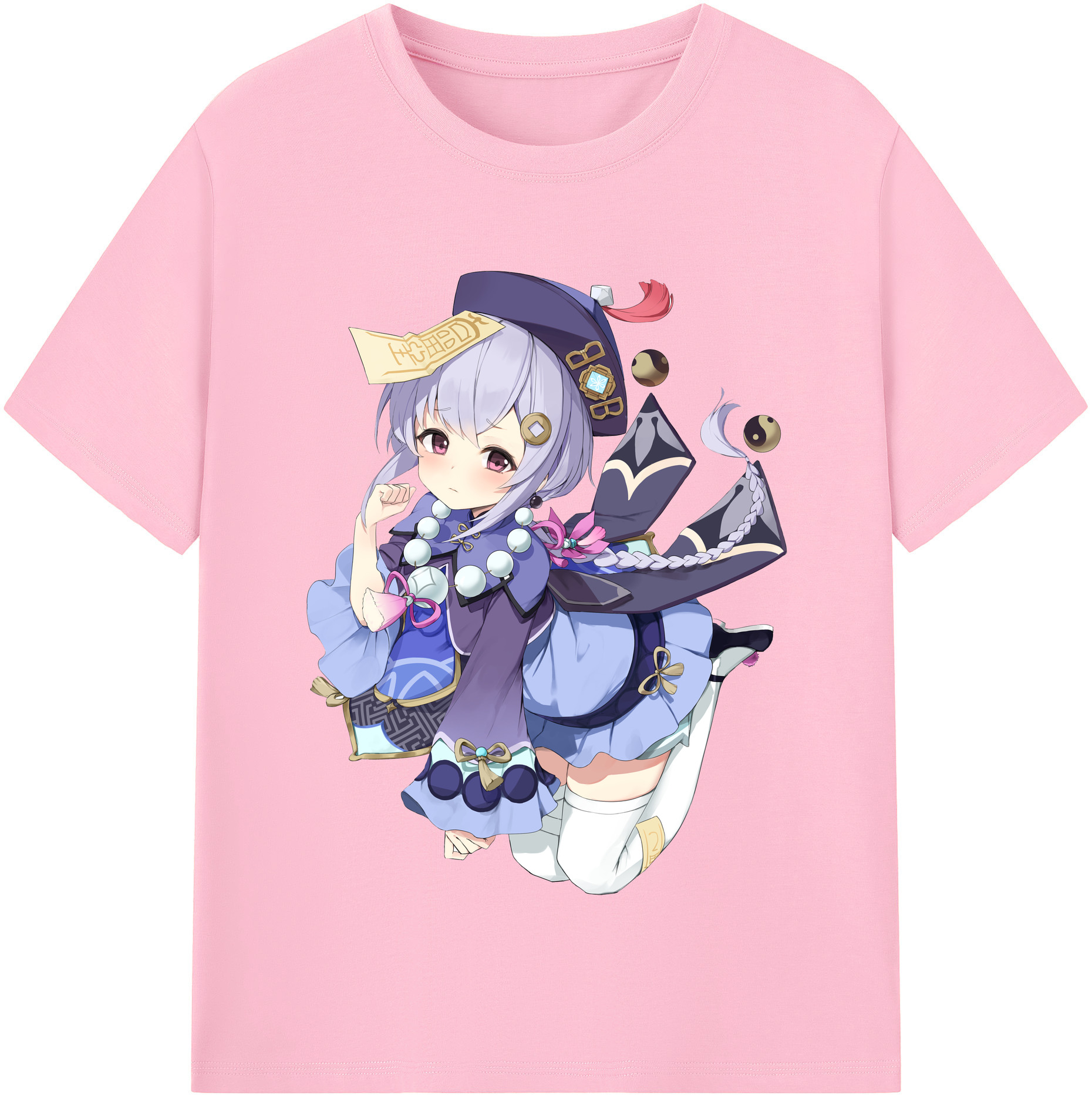 げんし神 七七 なな  genshin Nana 綿100％半袖Tシャツ（フロントプリント）