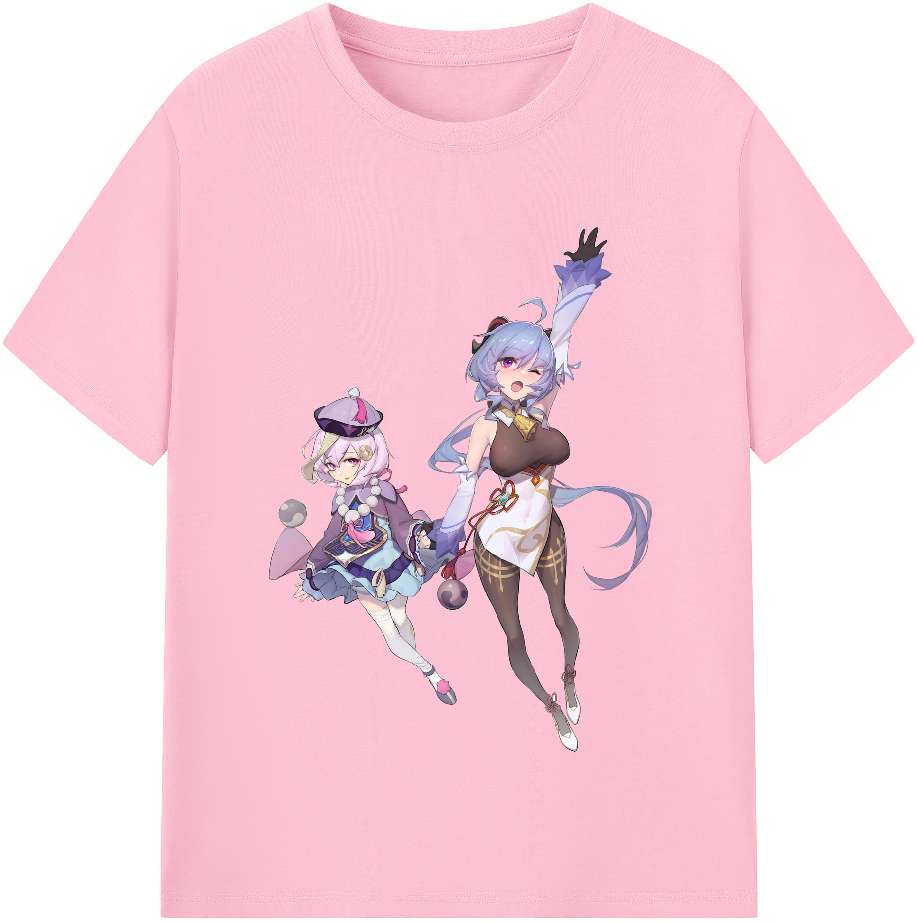 げんし神 七七 なな  genshin Nana 綿100％半袖Tシャツ（フロントプリント）