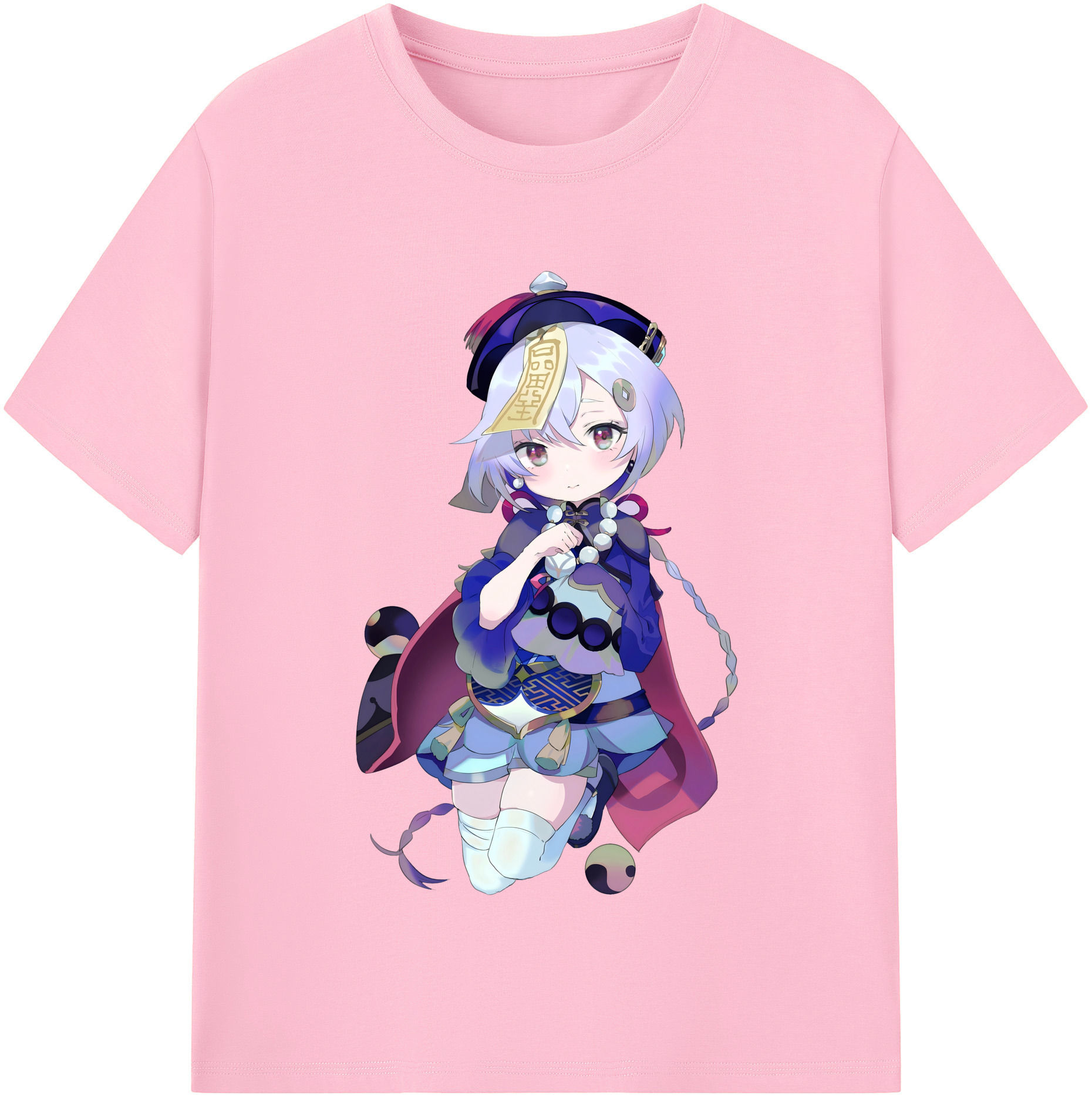 げんし神 七七 なな  genshin Nana 綿100％半袖Tシャツ（フロントプリント）