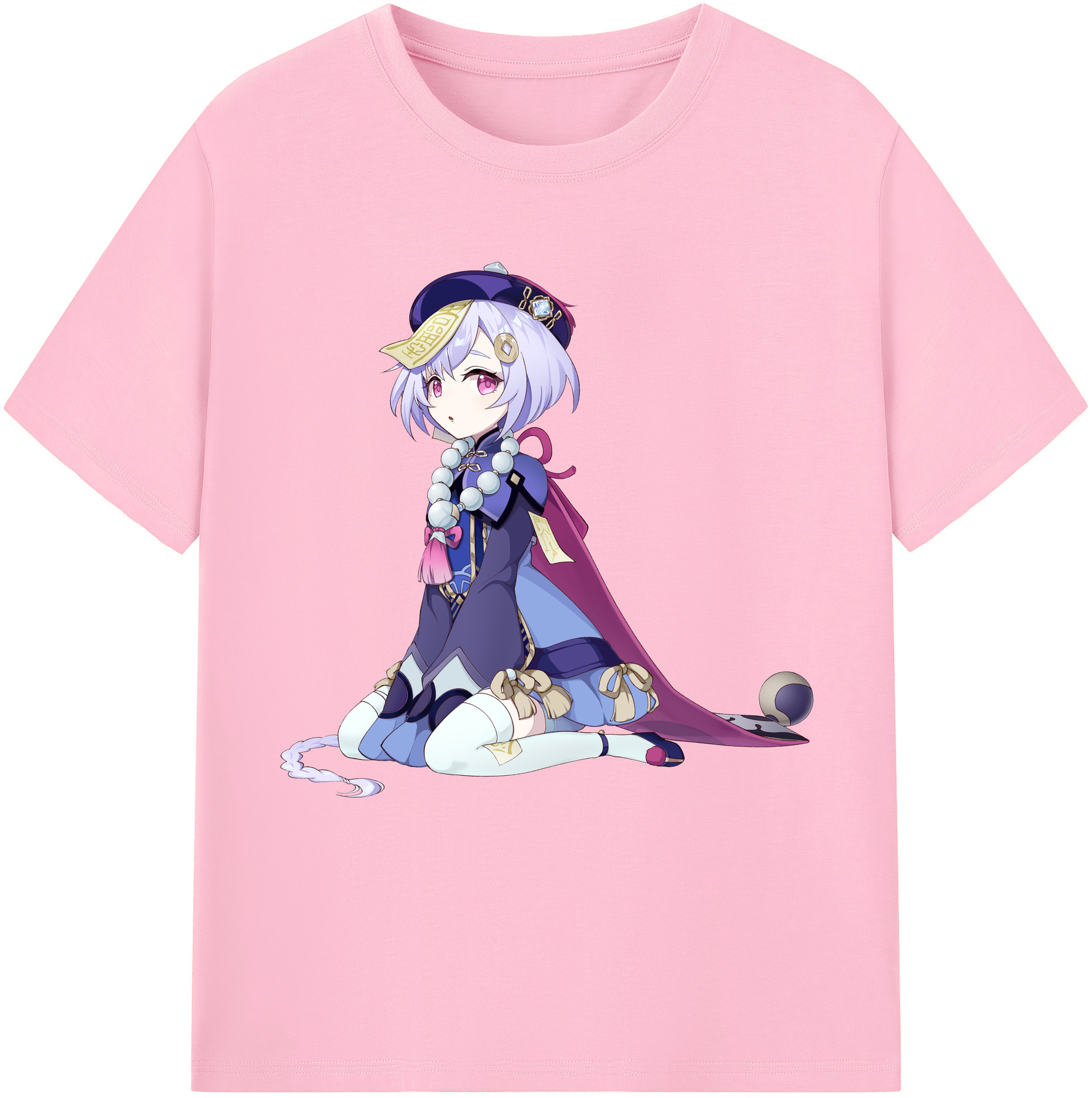 げんし神 七七 なな  genshin Nana 綿100％半袖Tシャツ（フロントプリント）