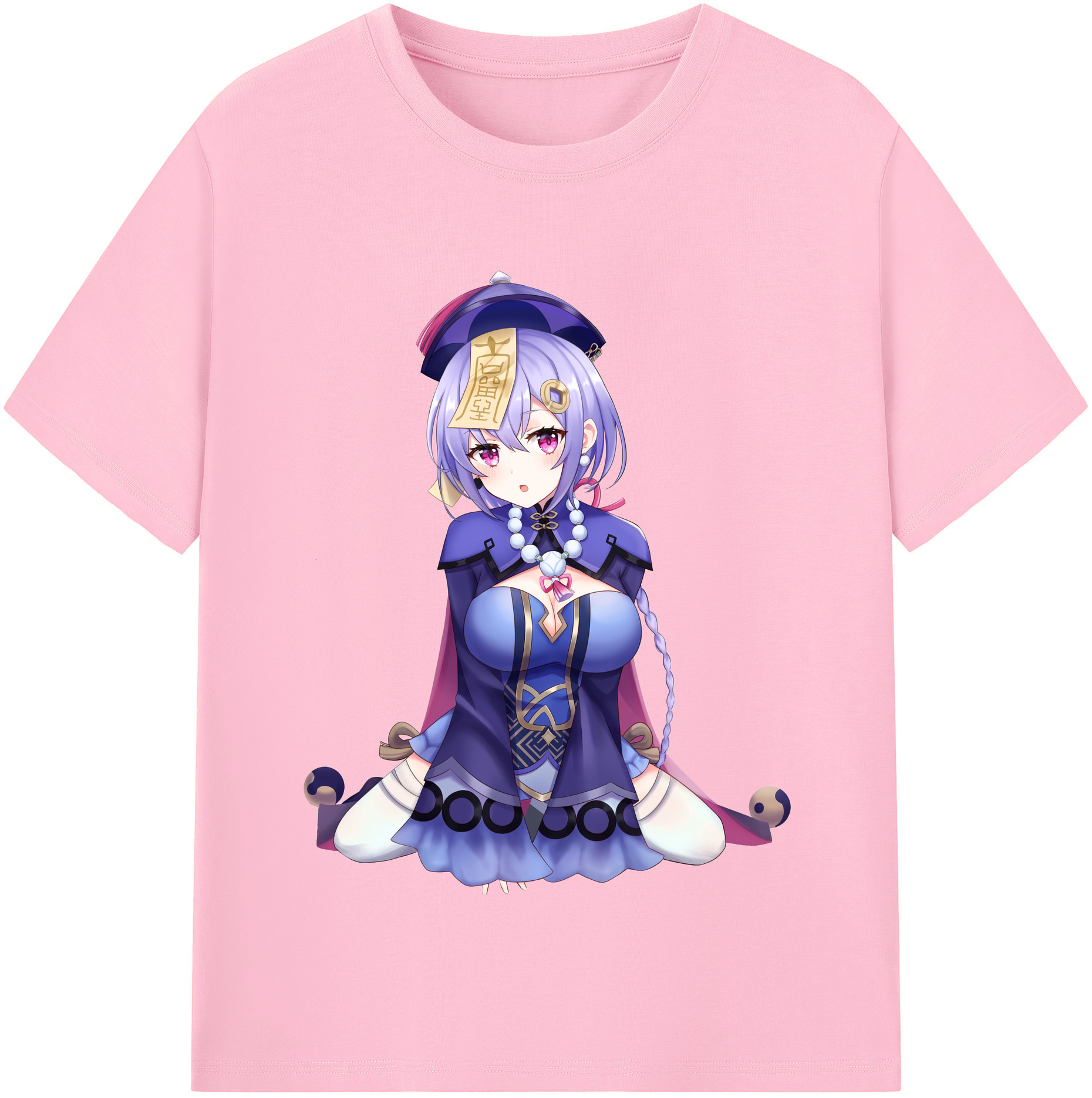 げんし神 七七 なな  genshin Nana 綿100％半袖Tシャツ（フロントプリント）