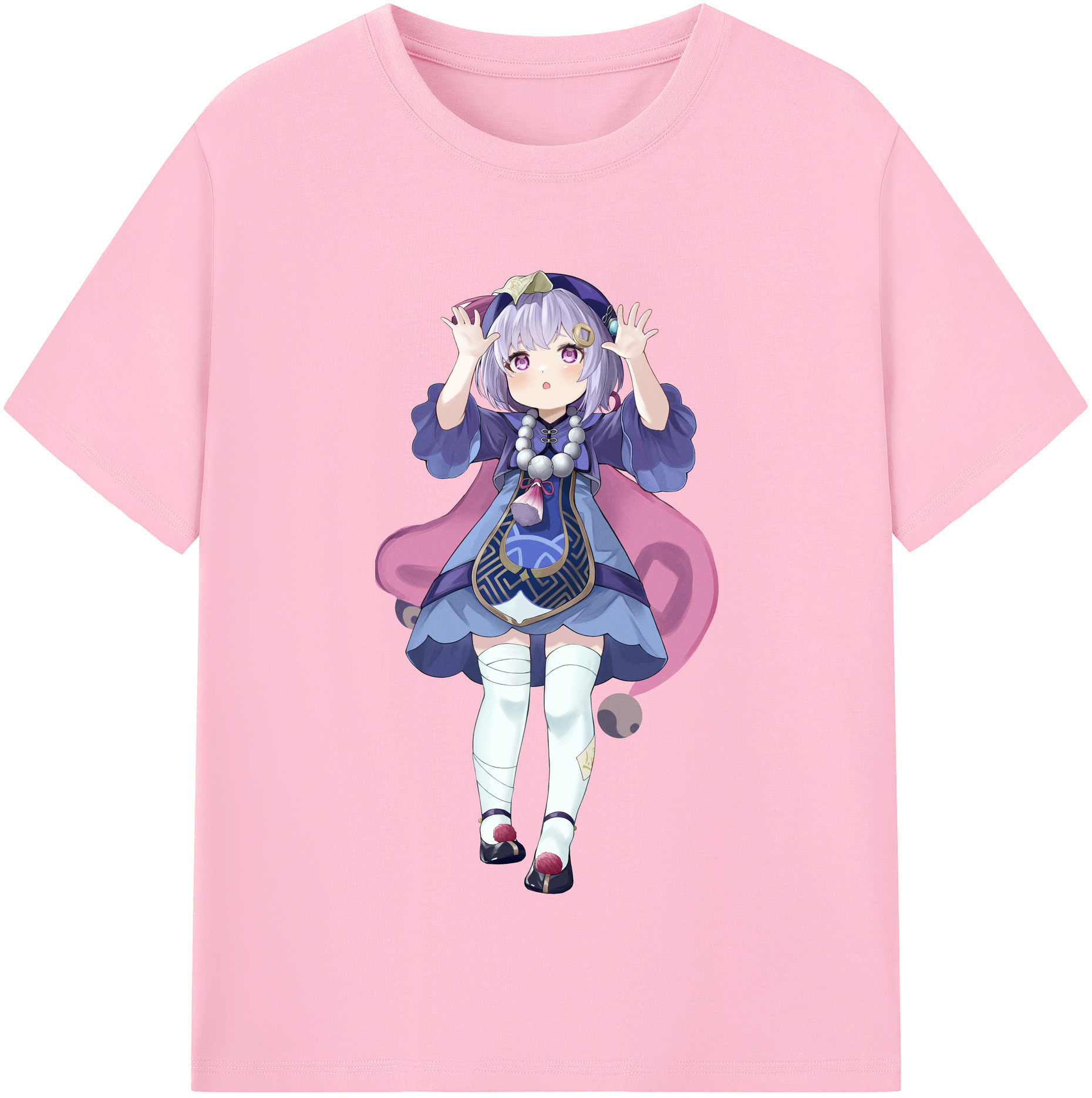 げんし神 七七 なな  genshin Nana 綿100％半袖Tシャツ（フロントプリント）