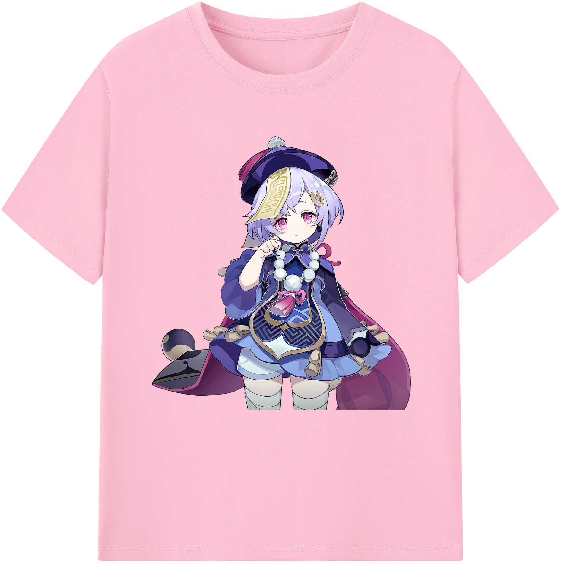 げんし神 七七 なな  genshin Nana 綿100％半袖Tシャツ（フロントプリント）