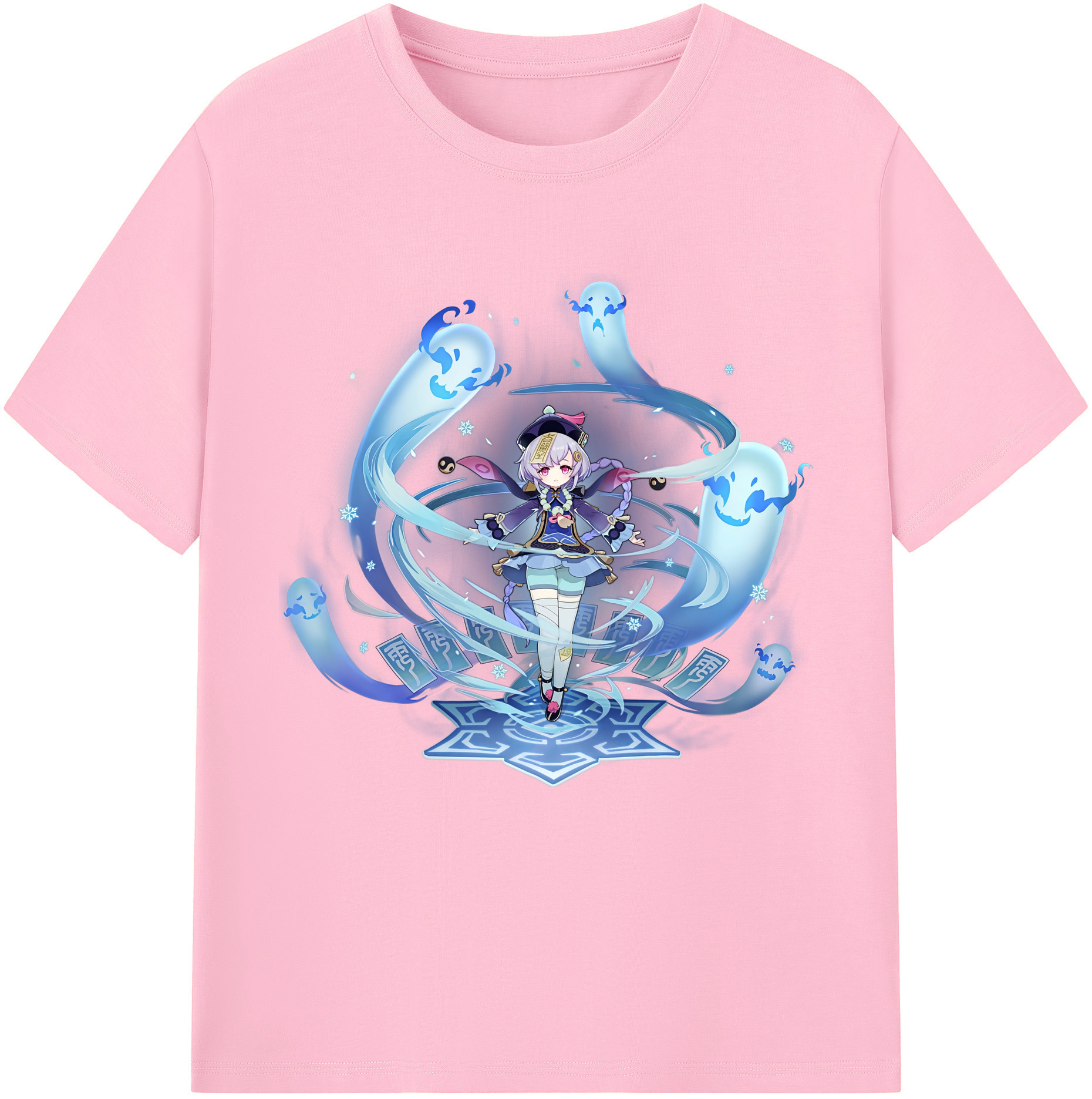 げんし神 七七 なな  genshin Nana 綿100％半袖Tシャツ（フロントプリント）