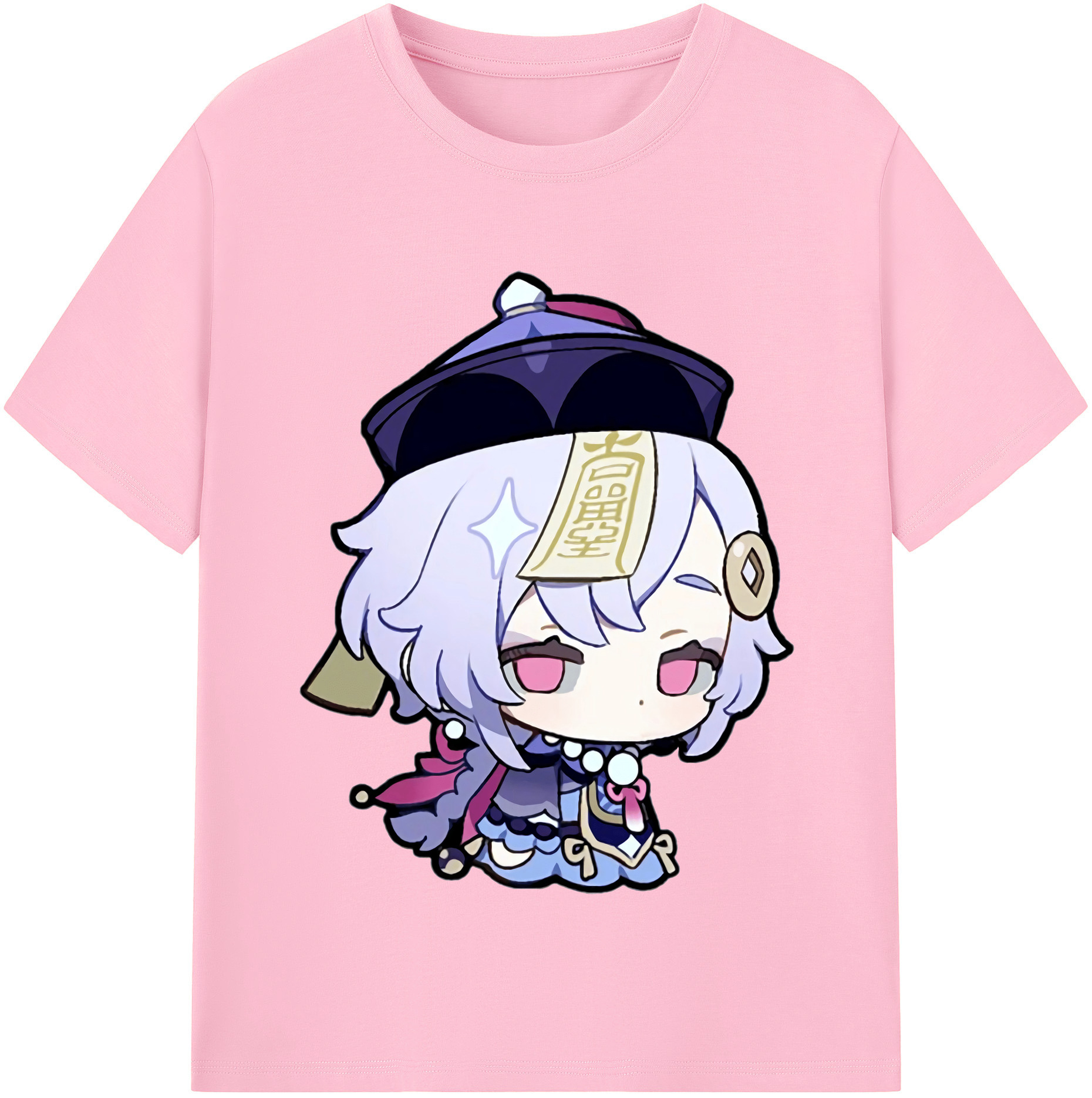 げんし神 七七 なな  genshin Nana 綿100％半袖Tシャツ（フロントプリント）