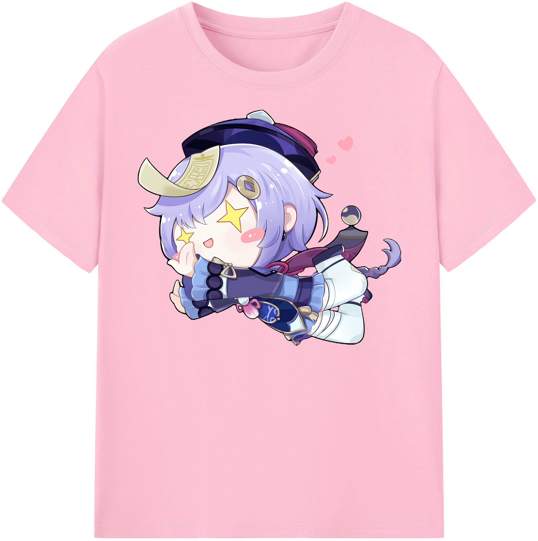 げんし神 七七 なな  genshin Nana 綿100％半袖Tシャツ（フロントプリント）