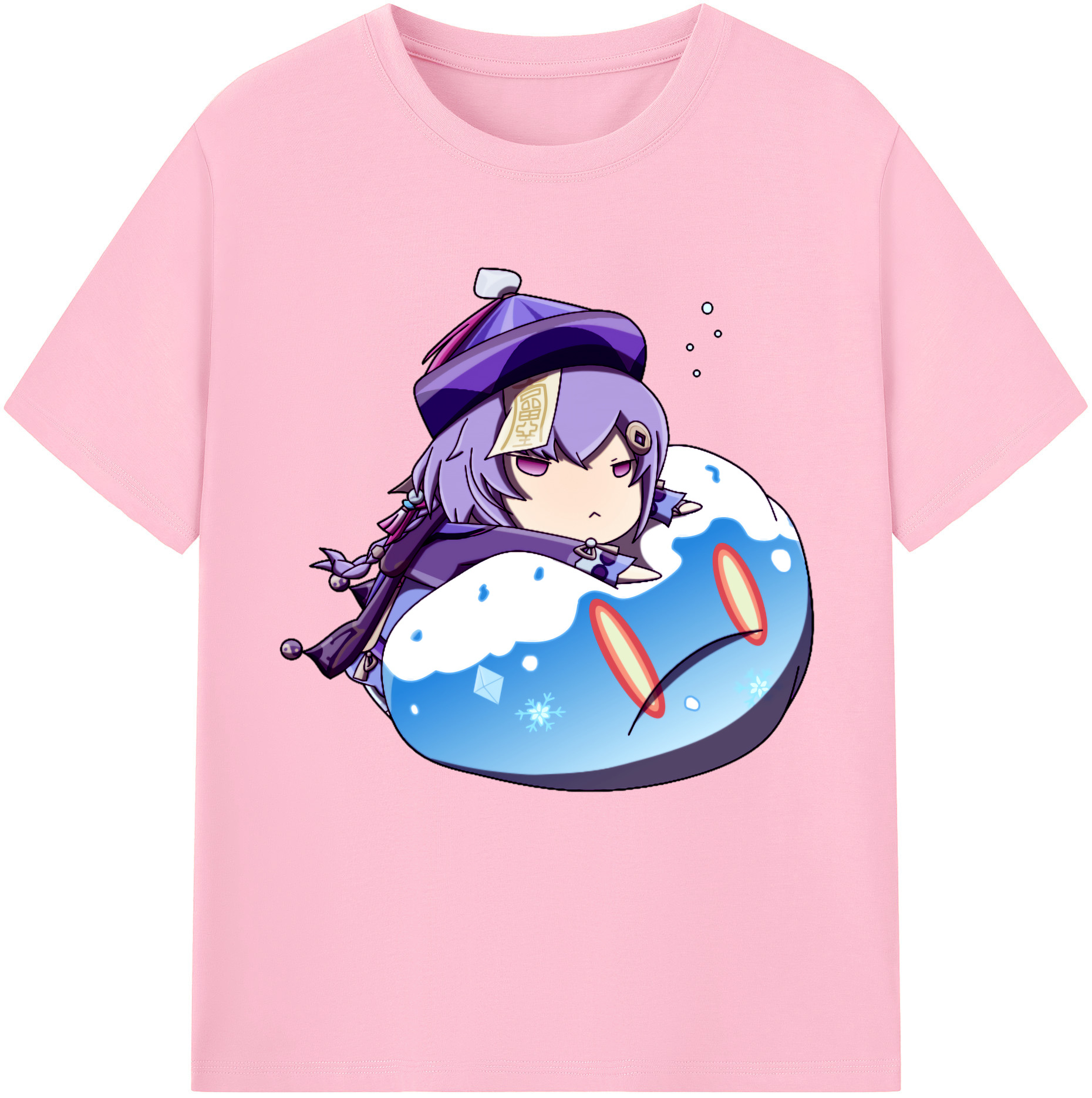 げんし神 七七 なな  genshin Nana 綿100％半袖Tシャツ（フロントプリント）