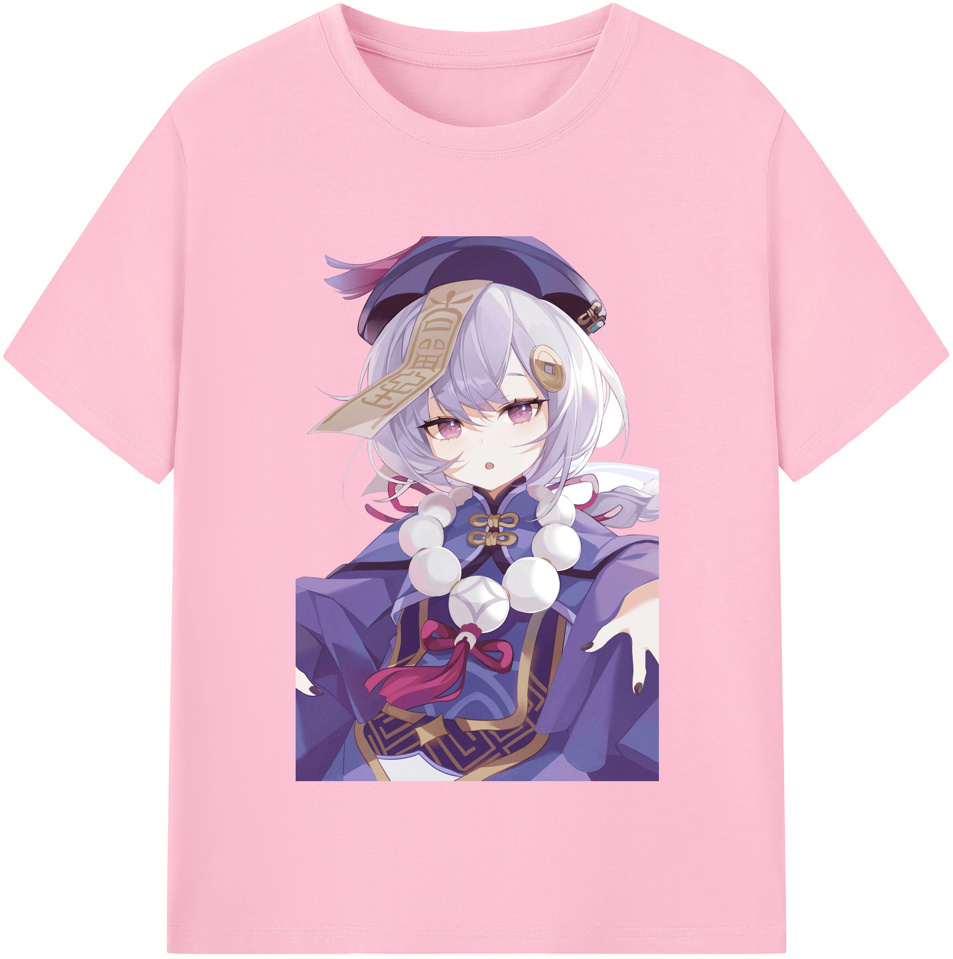 げんし神 七七 なな  genshin Nana 綿100％半袖Tシャツ（フロントプリント）