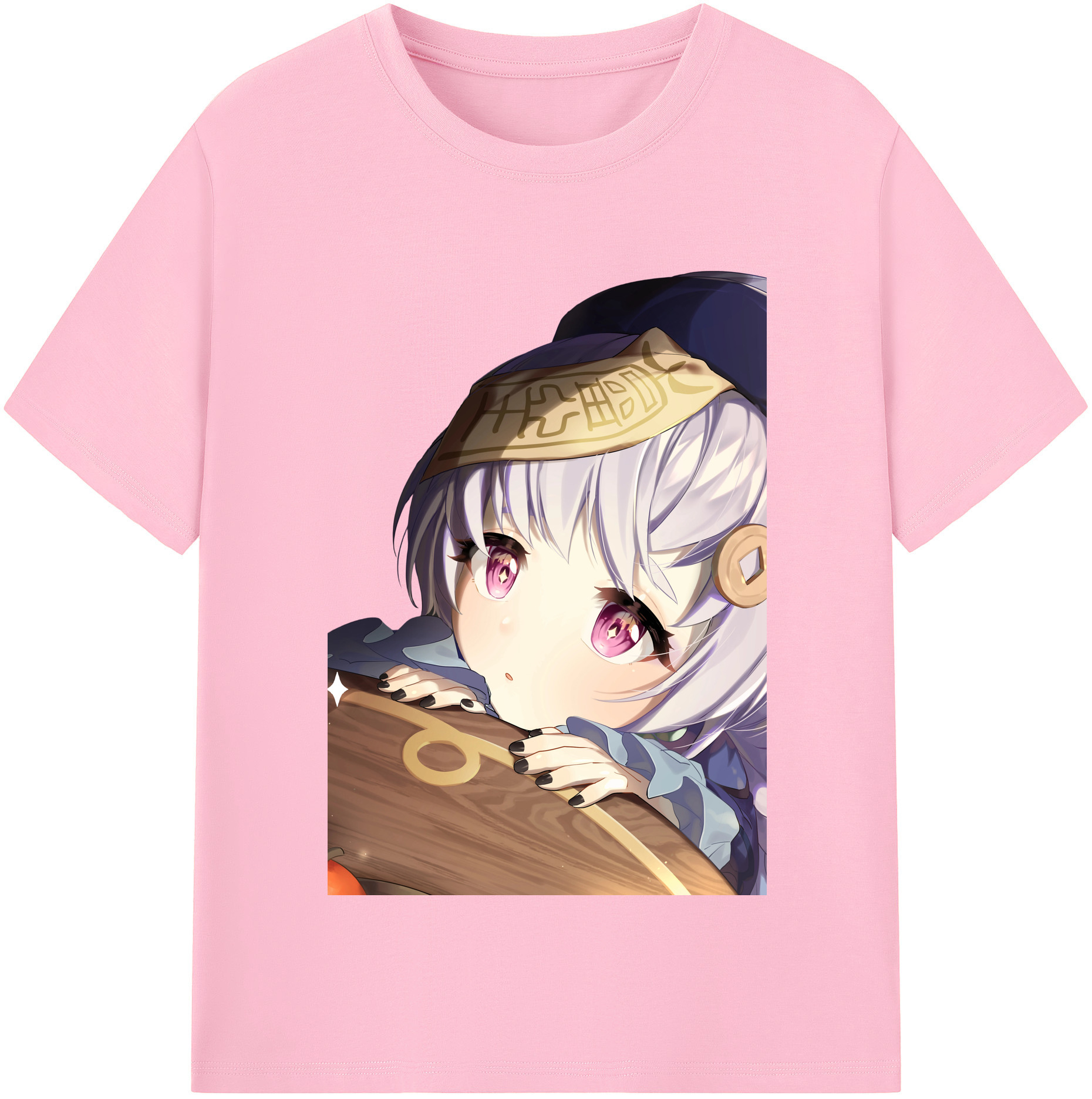 げんし神 七七 なな  genshin Nana 綿100％半袖Tシャツ（フロントプリント）