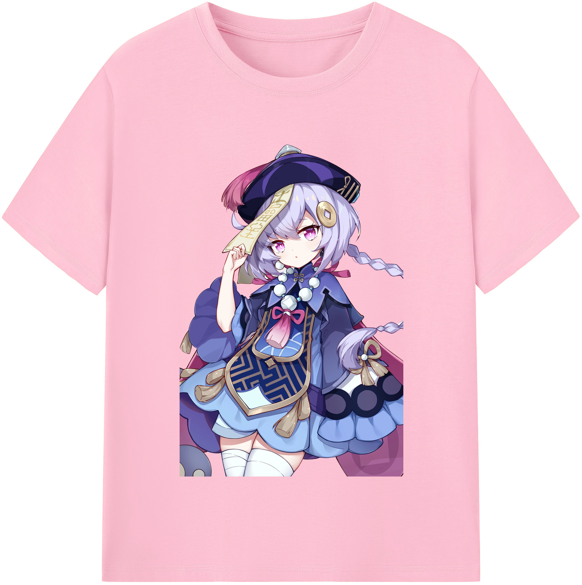 げんし神 七七 なな  genshin Nana 綿100％半袖Tシャツ（フロントプリント）