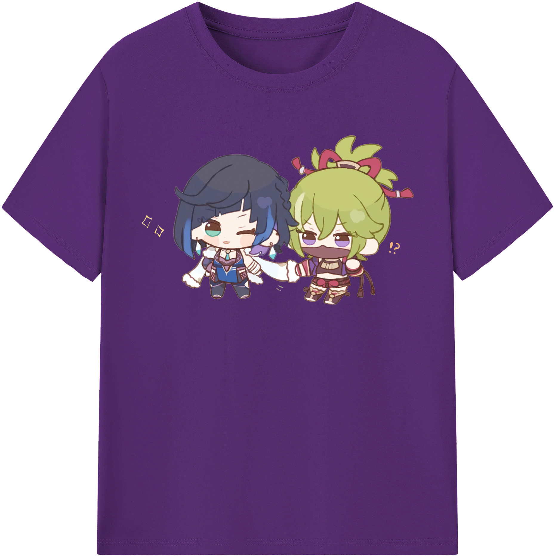 げんし神  久岐忍 くき しのぶ genshin Kuki Shinobu 綿100％半袖Tシャツ（フロントプリント）