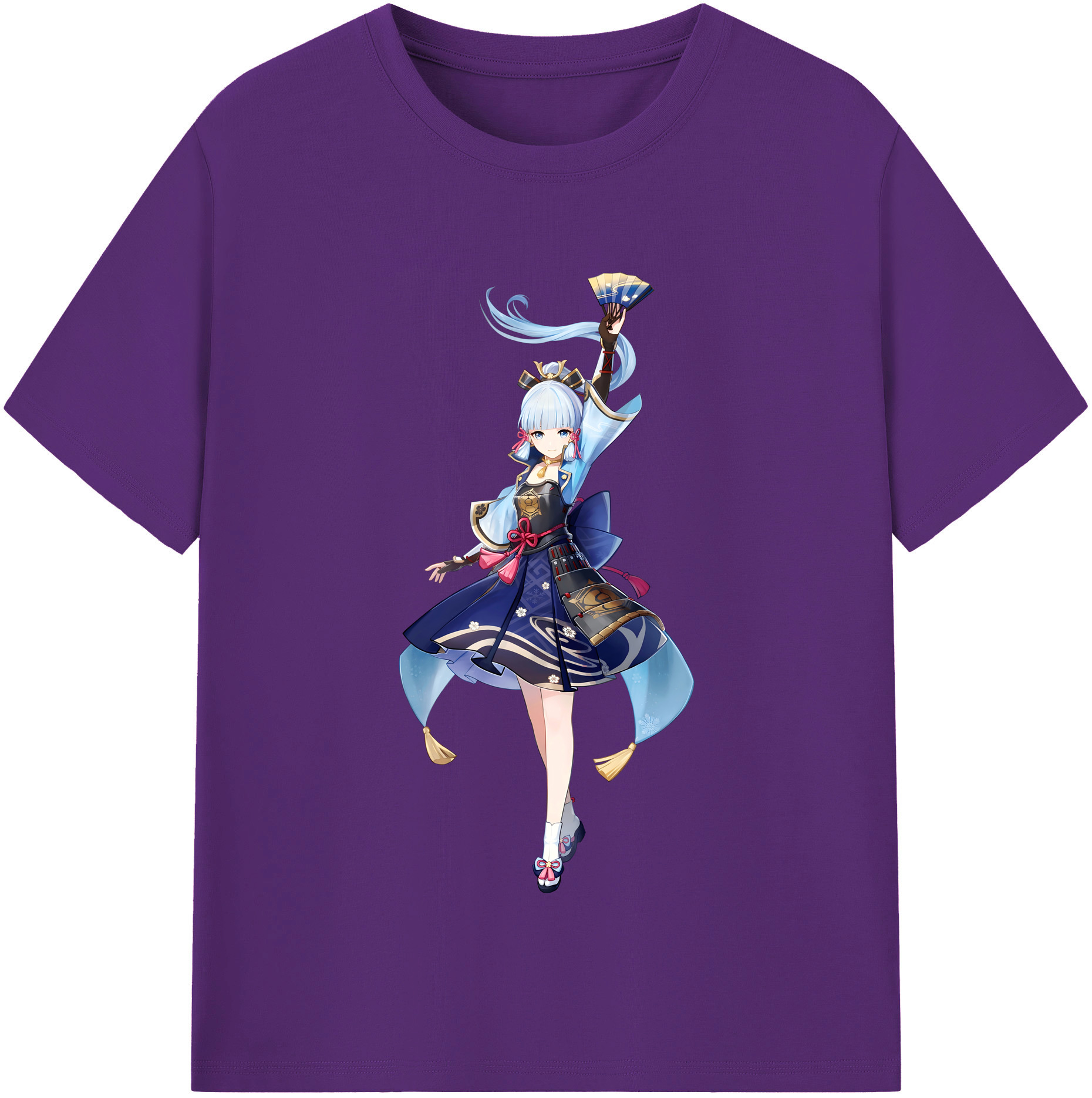 げんし神 神里綾華 神宮寺レン genshin Kamimiya Ren 綿100％半袖Tシャツ（フロントプリント）