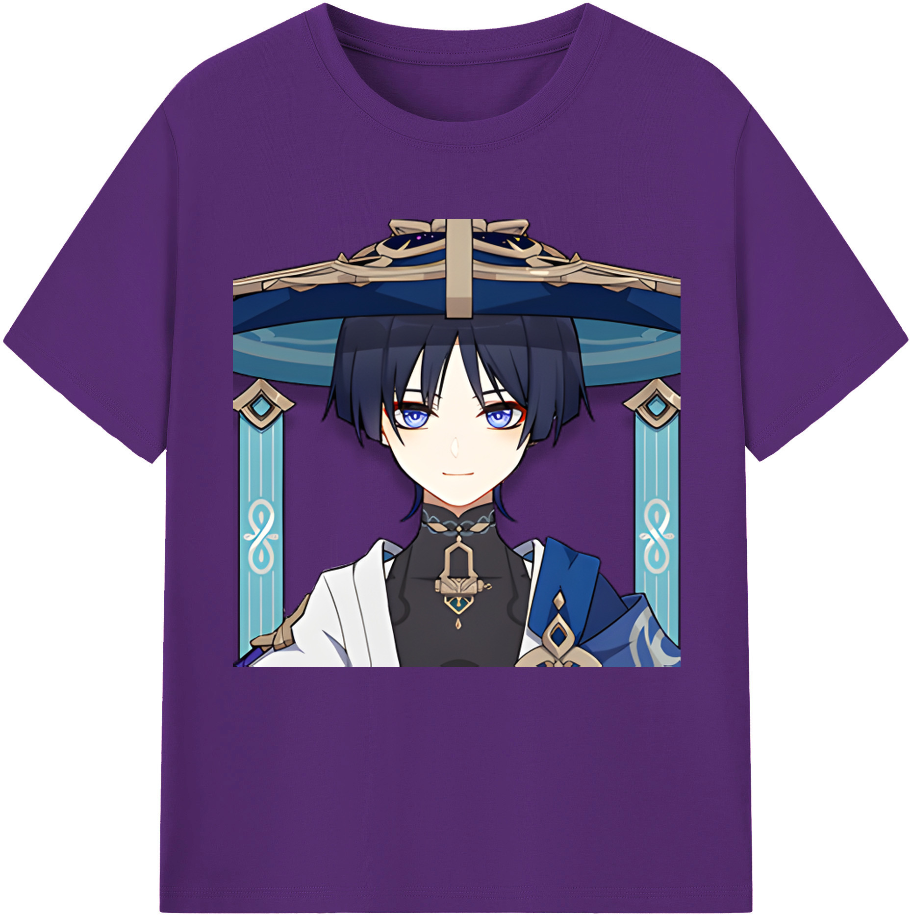げんし神 さんペい genshin Sanpei 綿100％半袖Tシャツ（フロントプリント）