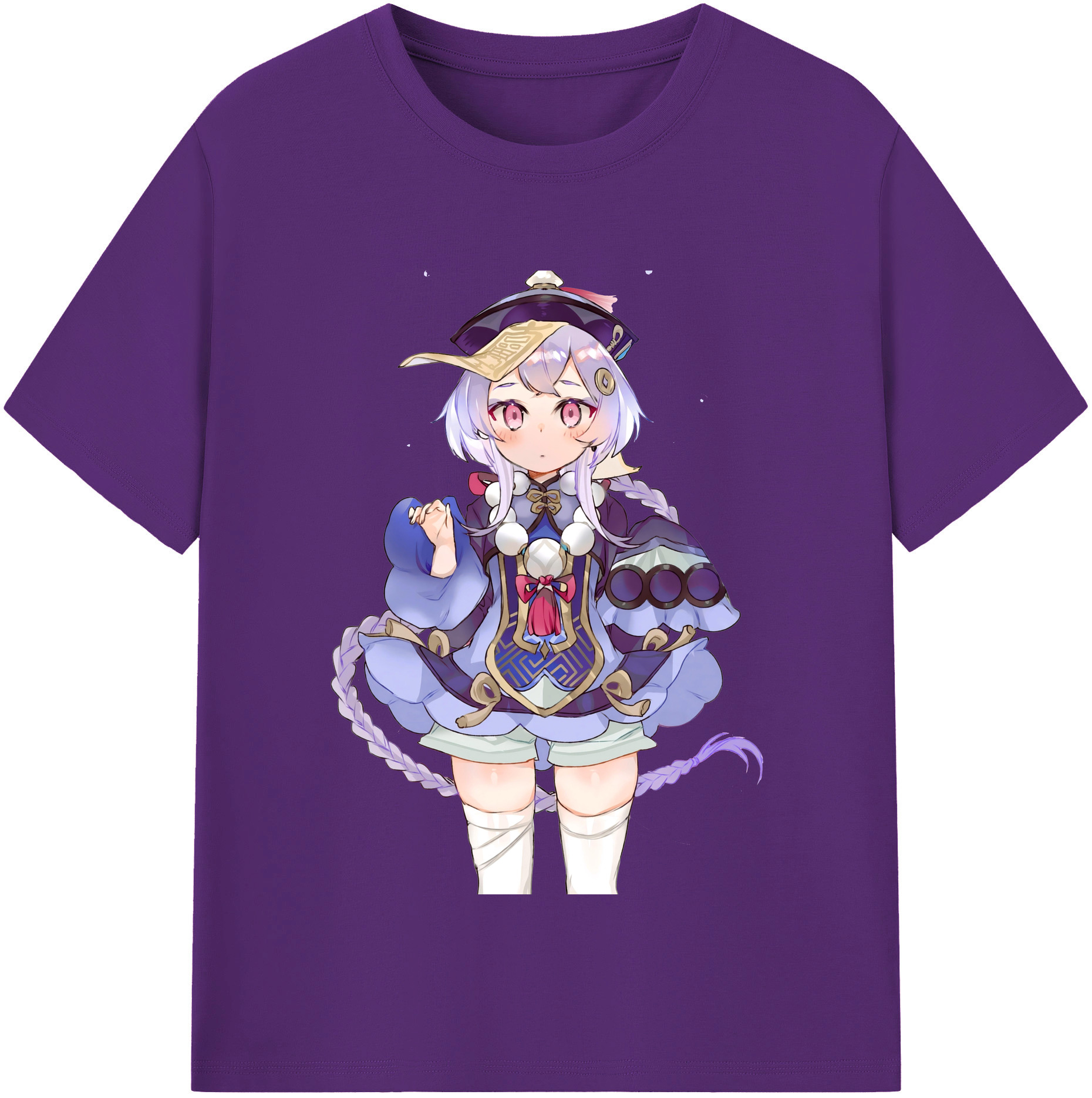 げんし神 七七 なな  genshin Nana 綿100％半袖Tシャツ（フロントプリント）