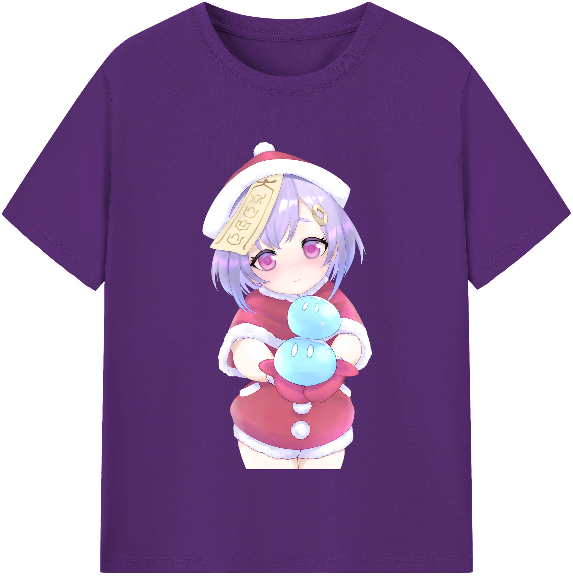 げんし神 七七 なな  genshin Nana 綿100％半袖Tシャツ（フロントプリント）