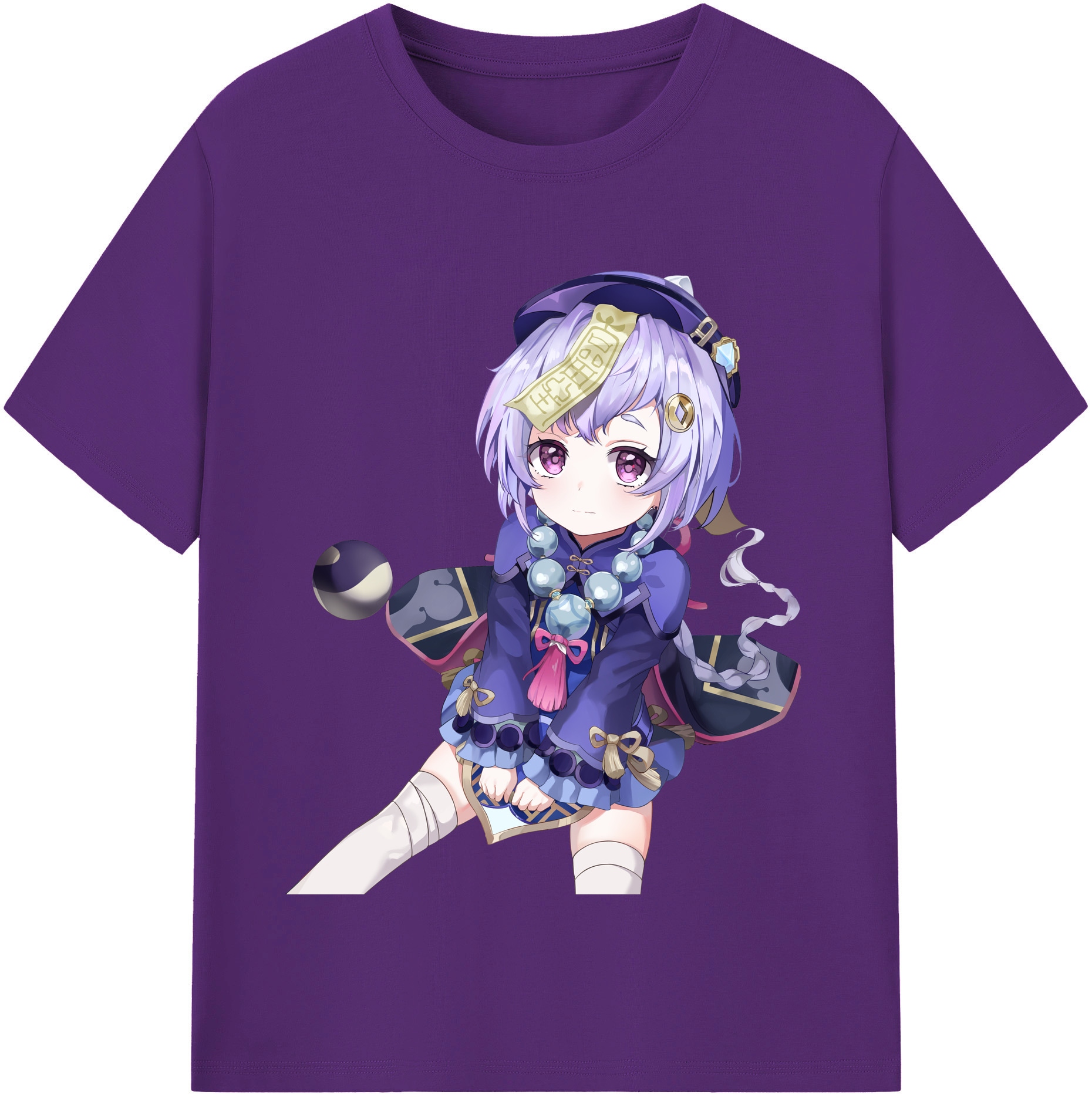 げんし神 七七 なな  genshin Nana 綿100％半袖Tシャツ（フロントプリント）
