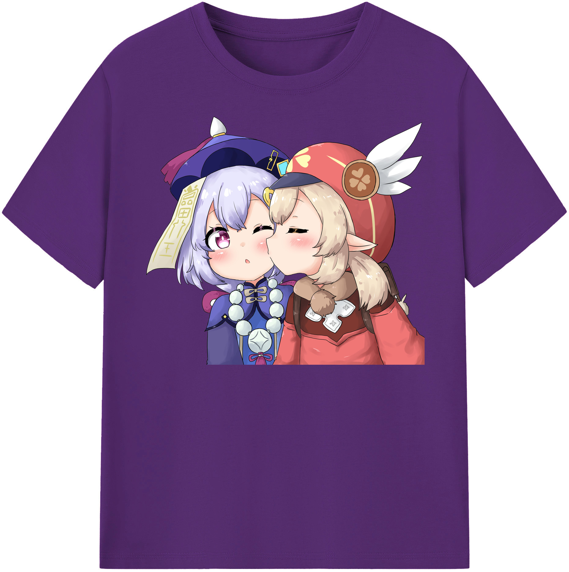 げんし神 七七 なな  genshin Nana 綿100％半袖Tシャツ（フロントプリント）