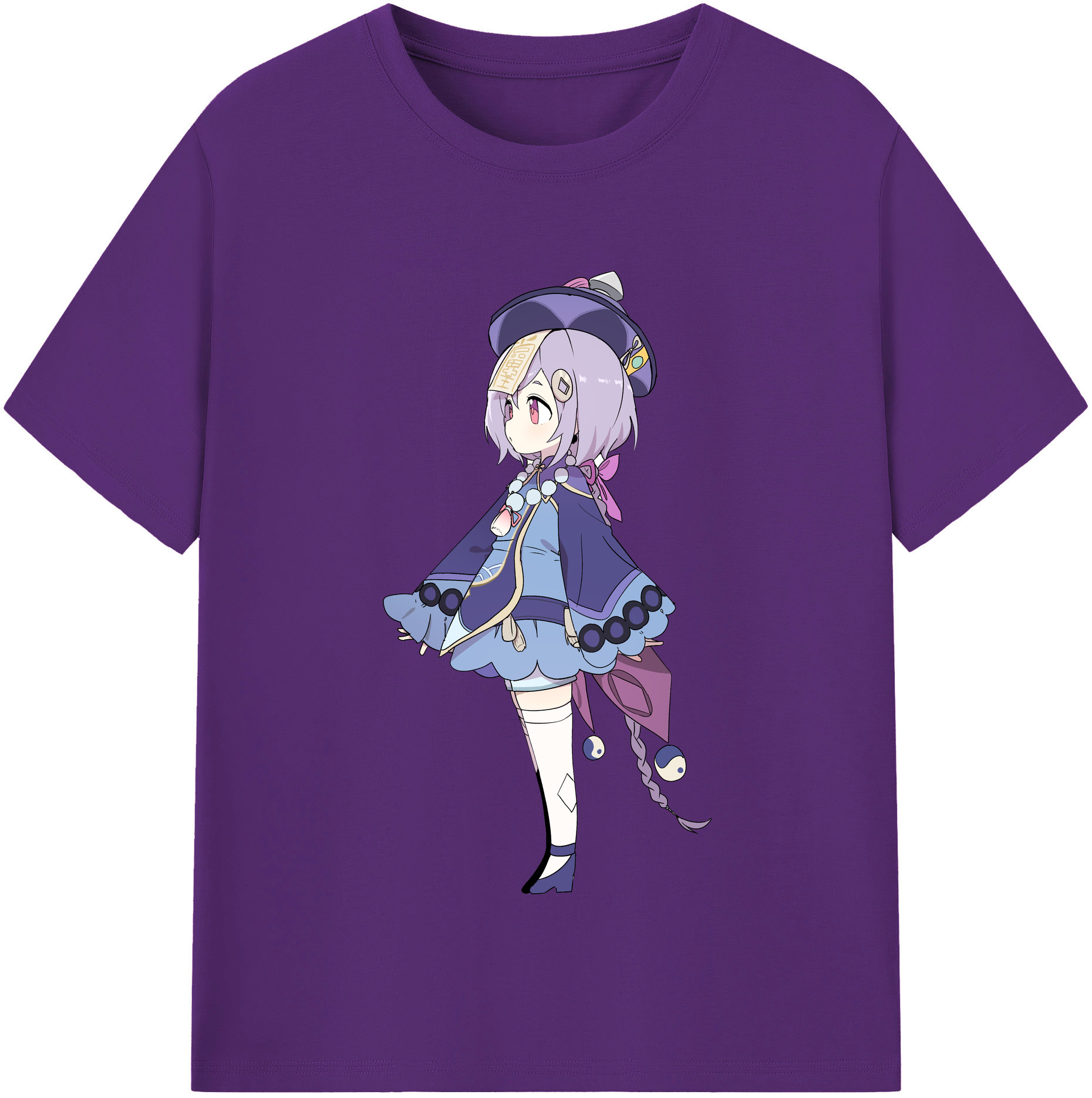 げんし神 七七 なな  genshin Nana 綿100％半袖Tシャツ（フロントプリント）