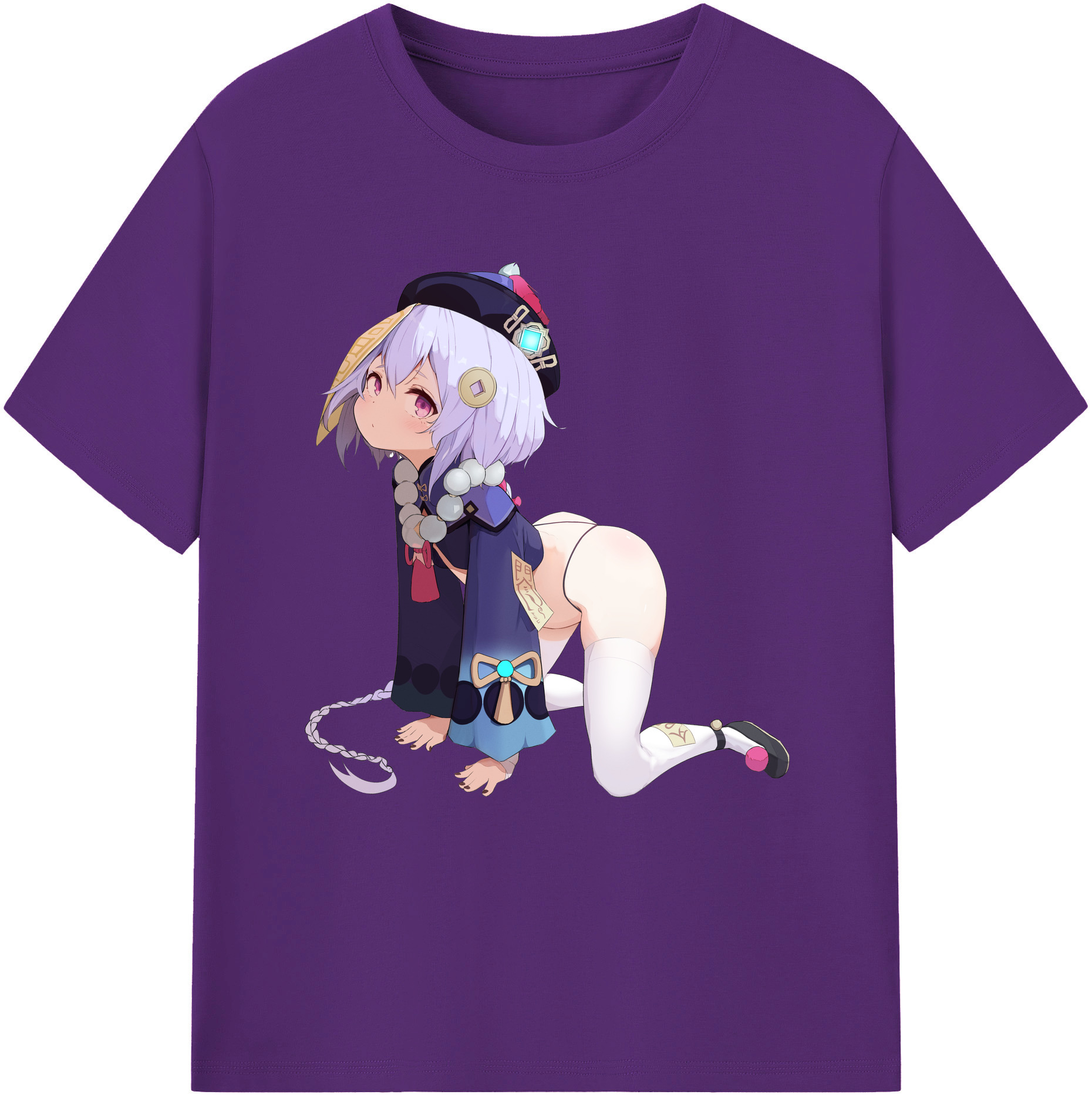 げんし神 七七 なな  genshin Nana 綿100％半袖Tシャツ（フロントプリント）