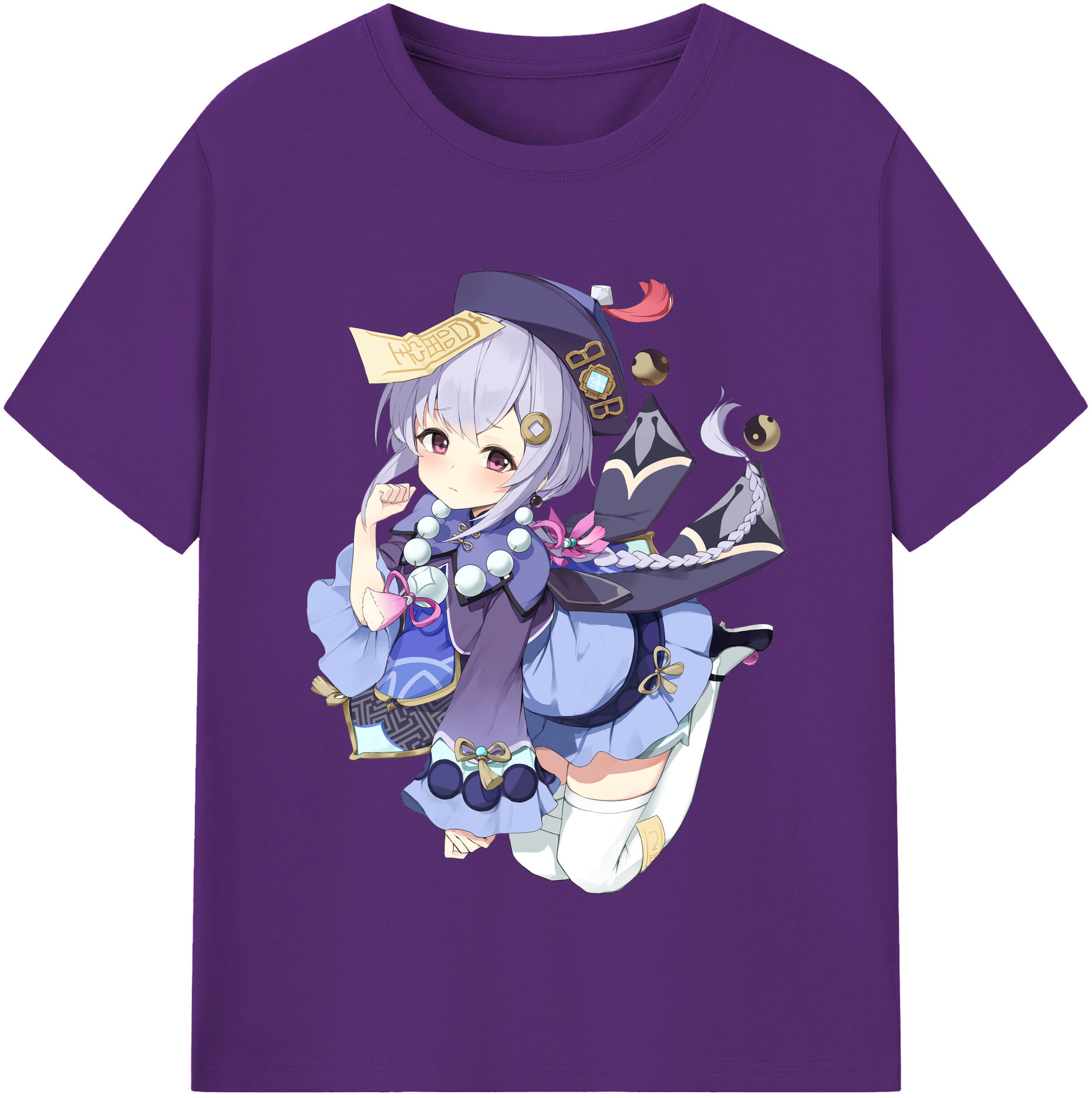 げんし神 七七 なな  genshin Nana 綿100％半袖Tシャツ（フロントプリント）