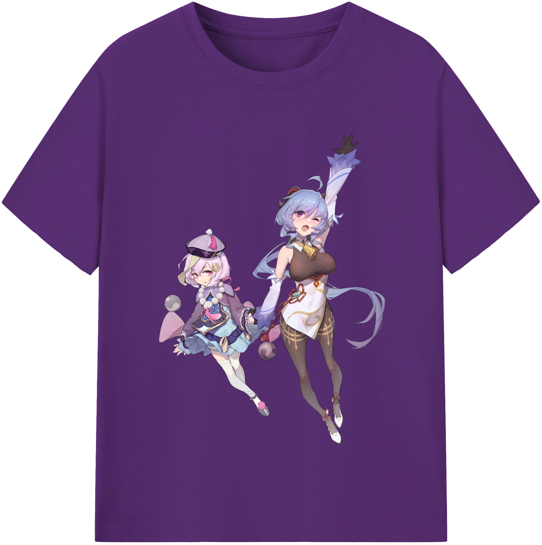 げんし神 七七 なな  genshin Nana 綿100％半袖Tシャツ（フロントプリント）