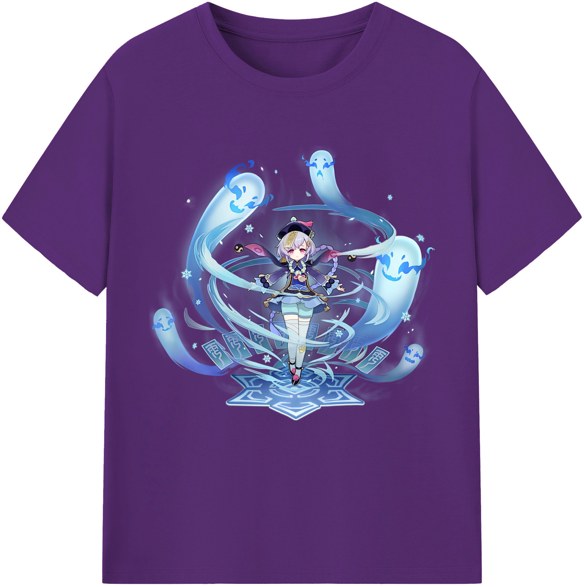 げんし神 七七 なな  genshin Nana 綿100％半袖Tシャツ（フロントプリント）