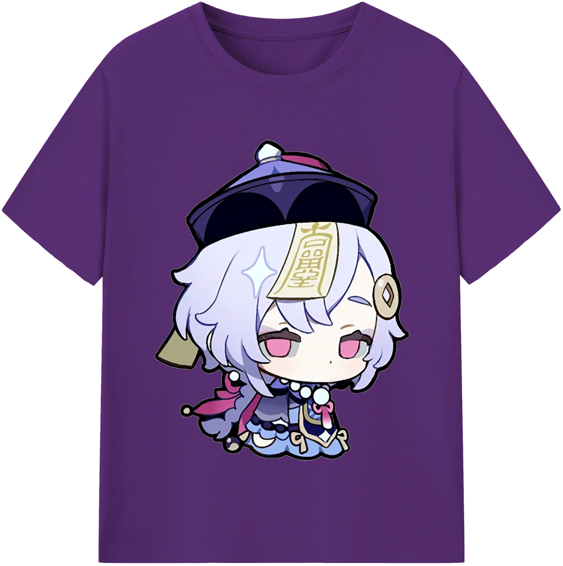げんし神 七七 なな  genshin Nana 綿100％半袖Tシャツ（フロントプリント）