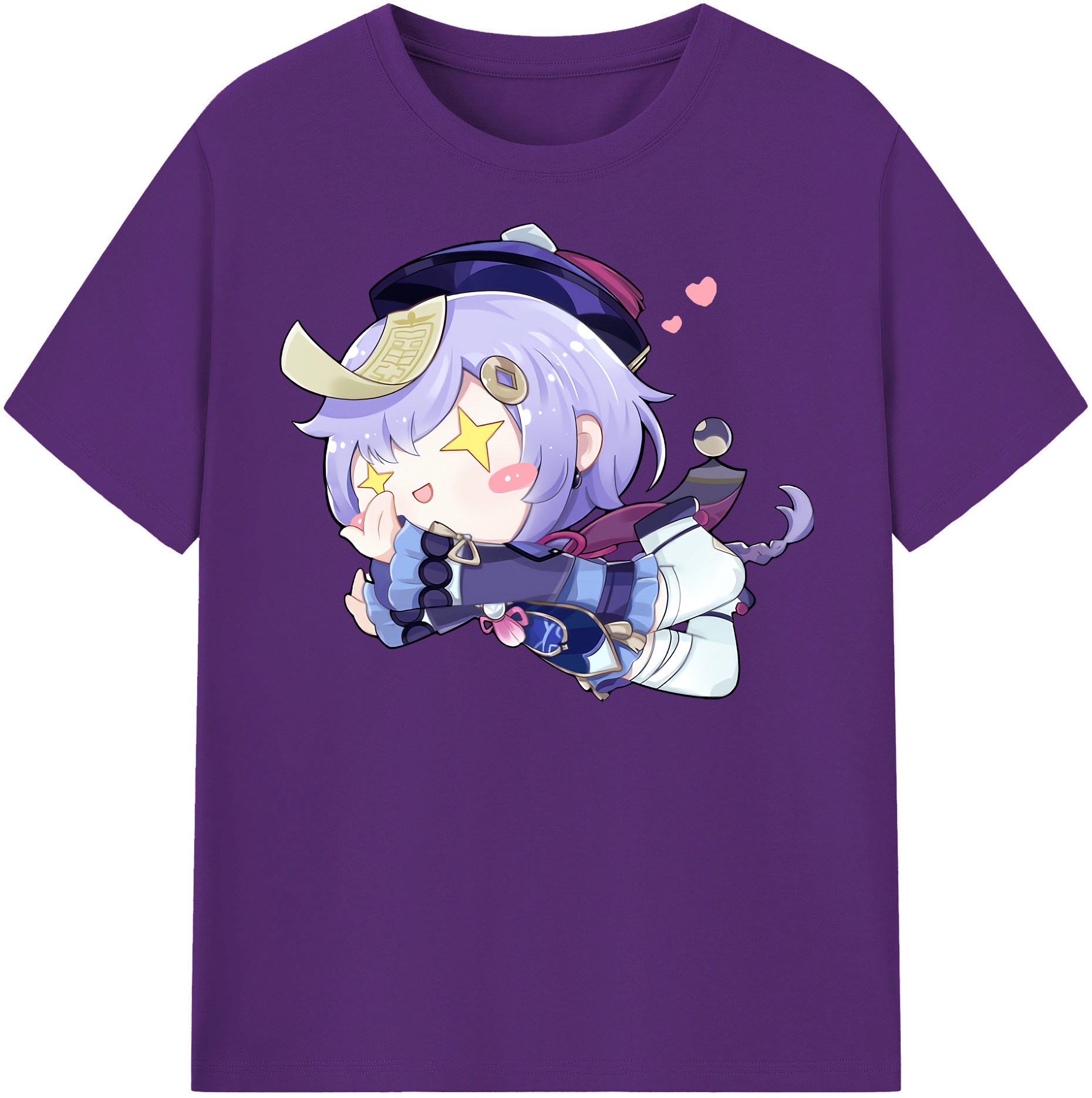 げんし神 七七 なな  genshin Nana 綿100％半袖Tシャツ（フロントプリント）