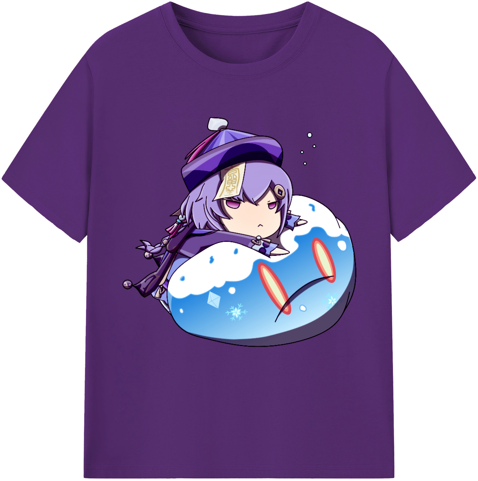 げんし神 七七 なな  genshin Nana 綿100％半袖Tシャツ（フロントプリント）