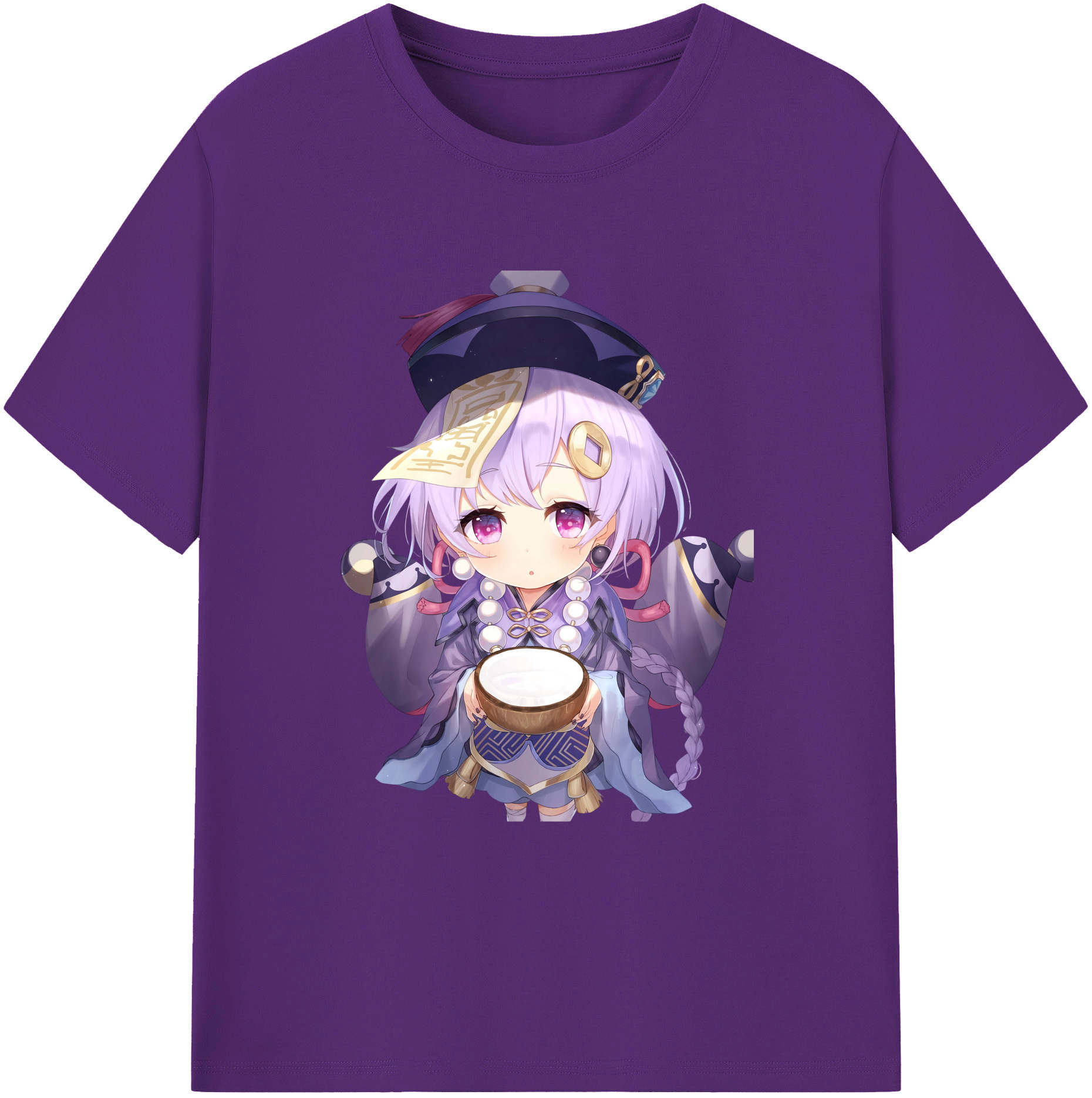 げんし神 七七 なな  genshin Nana 綿100％半袖Tシャツ（フロントプリント）