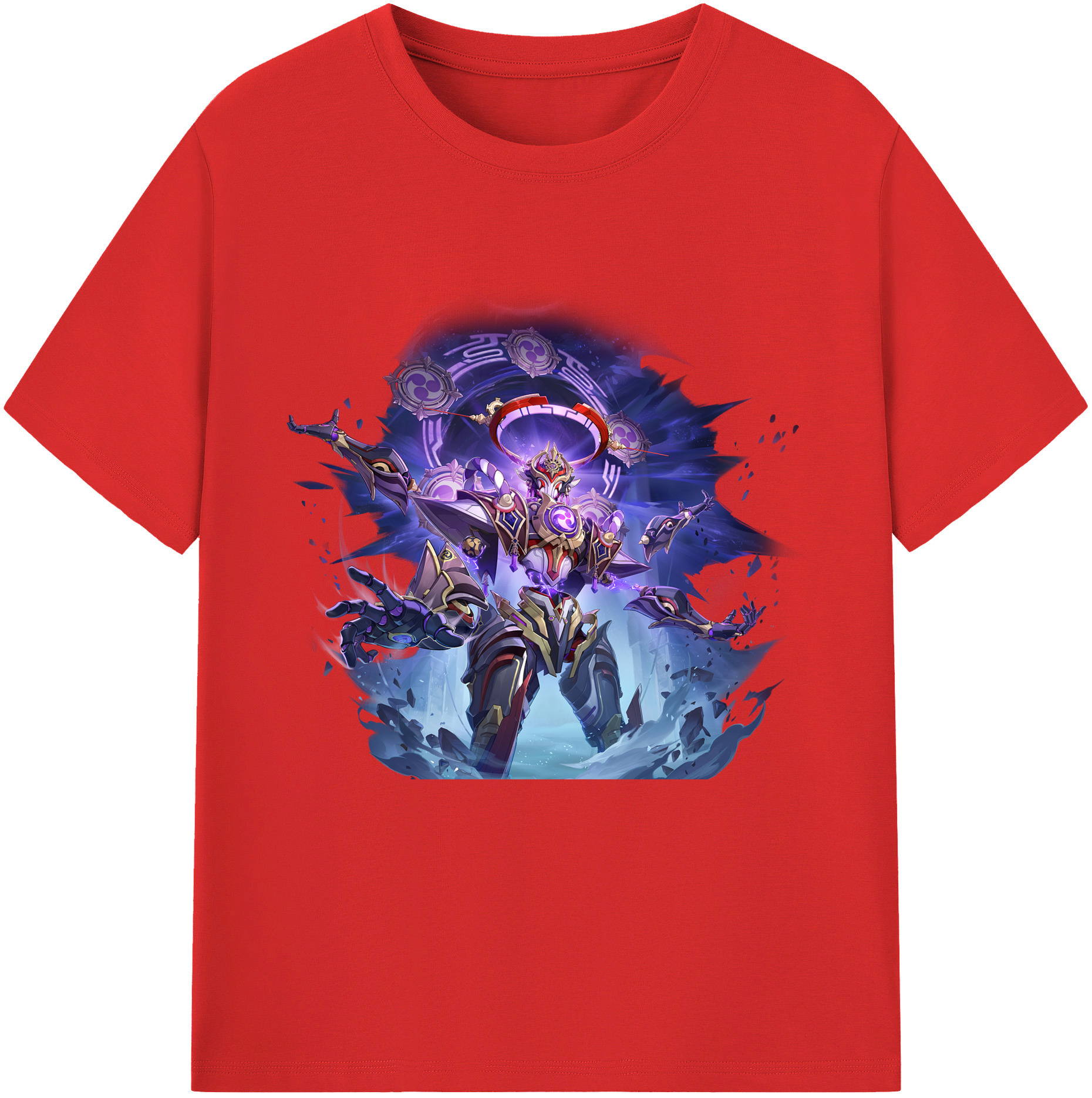 げんし神 さんペい genshin Sanpei 綿100％半袖Tシャツ（フロントプリント）