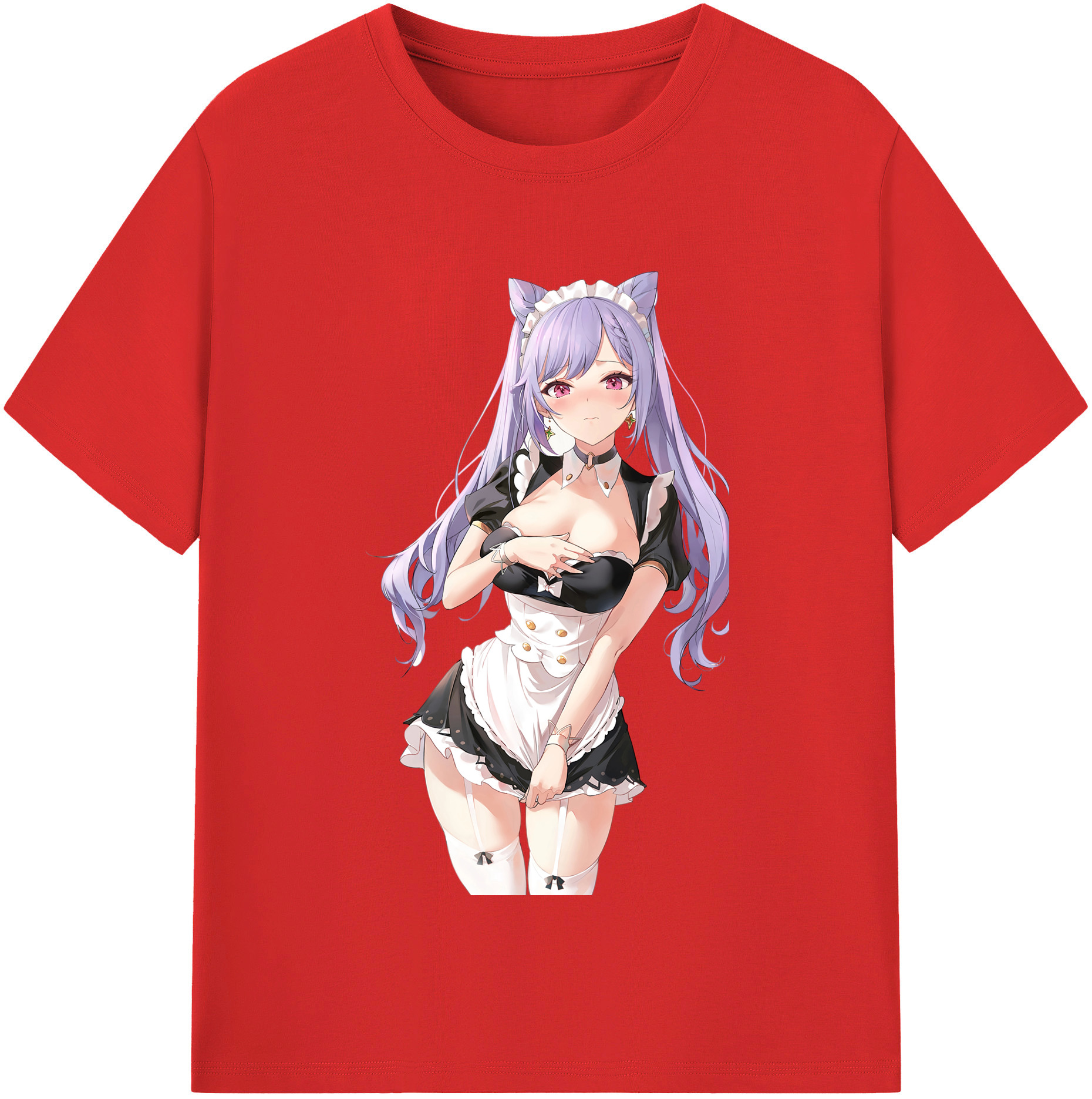 げんし神 刻晴 こくせい genshin Kokusei 綿100％半袖Tシャツ（フロントプリント）