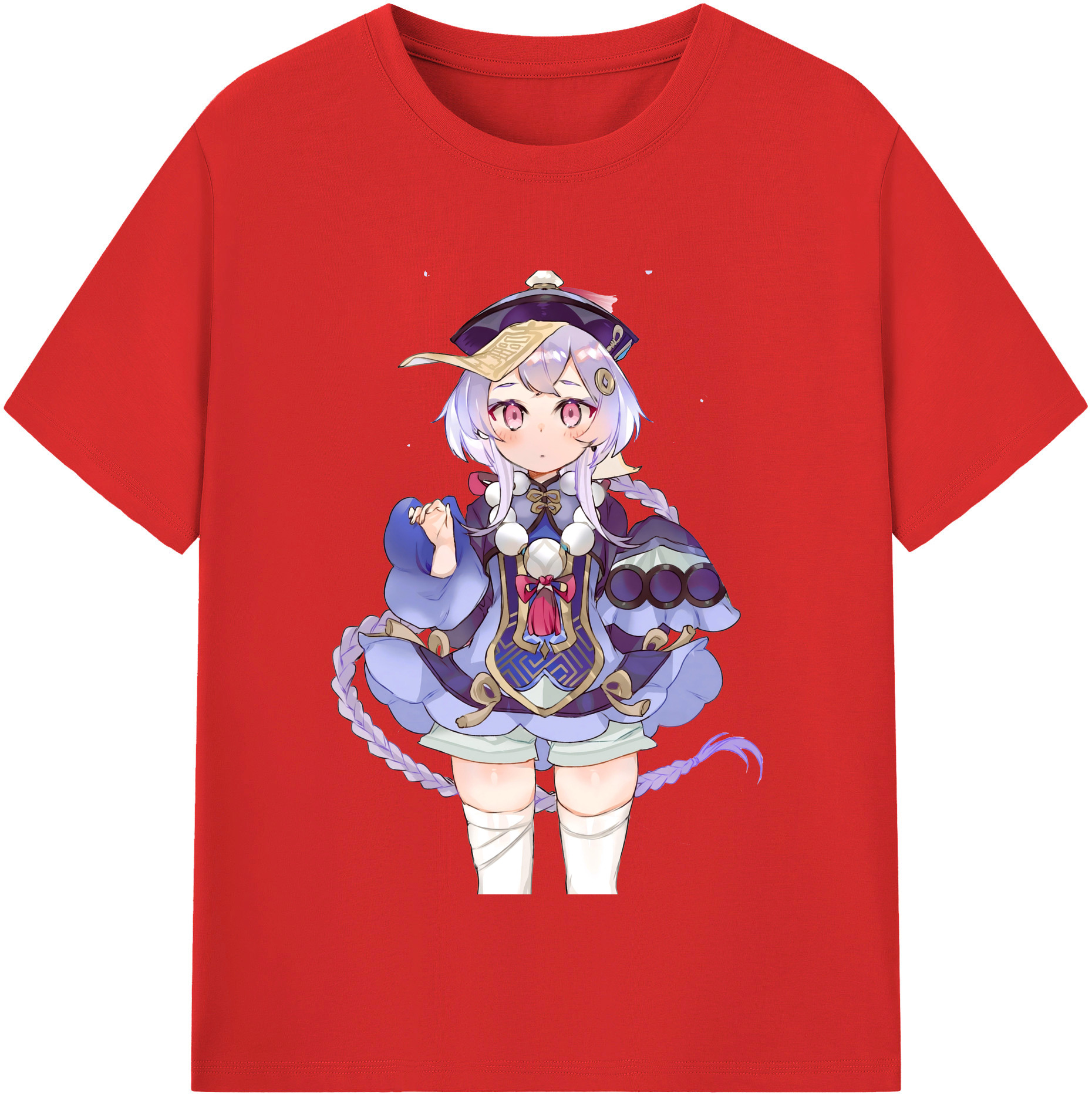 げんし神 七七 なな  genshin Nana 綿100％半袖Tシャツ（フロントプリント）