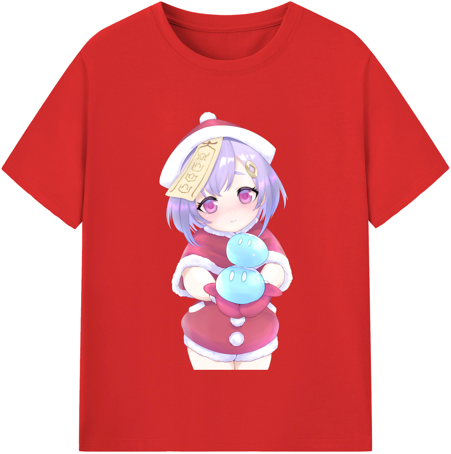 げんし神 七七 なな  genshin Nana 綿100％半袖Tシャツ（フロントプリント）