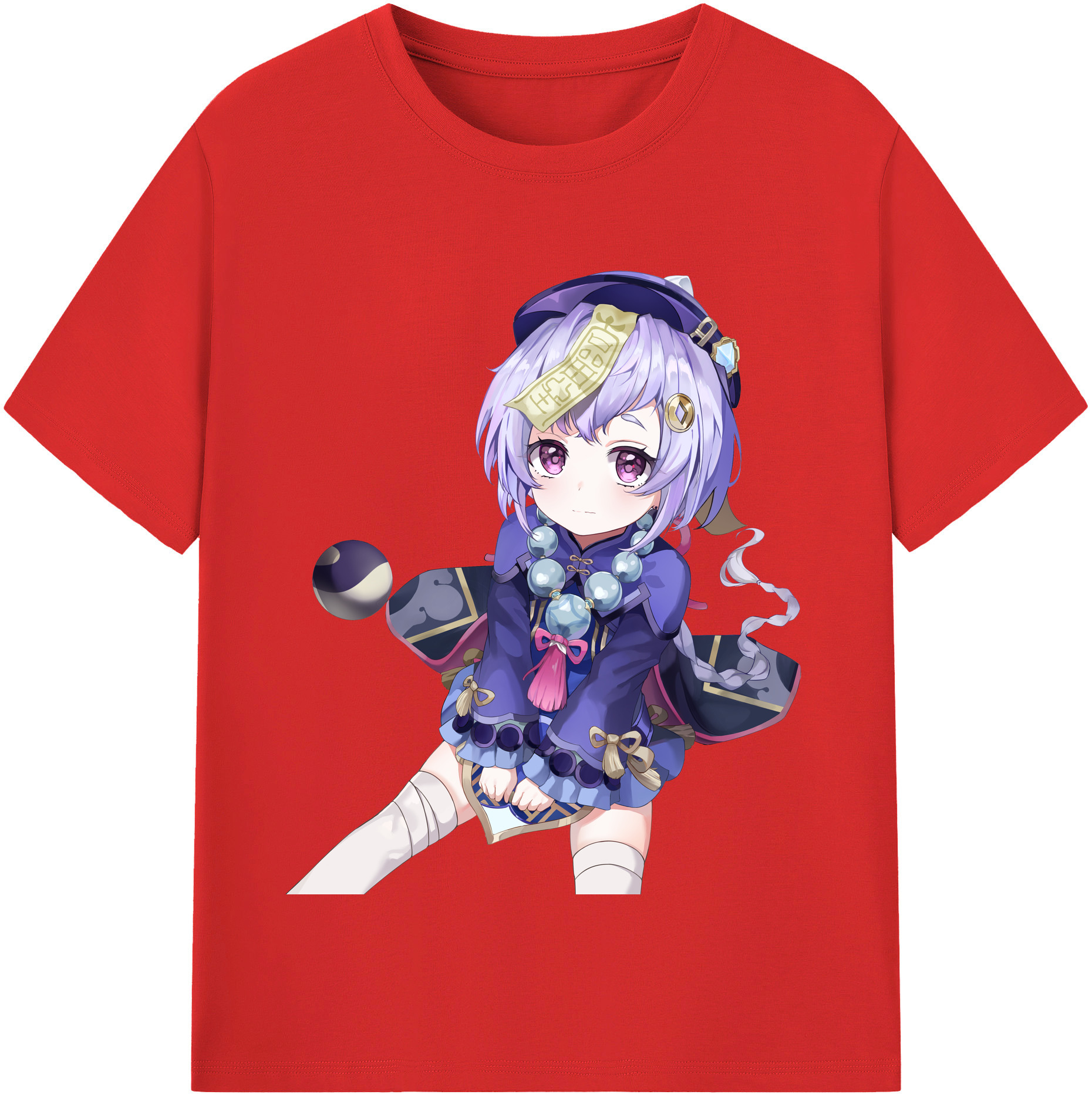 げんし神 七七 なな  genshin Nana 綿100％半袖Tシャツ（フロントプリント）