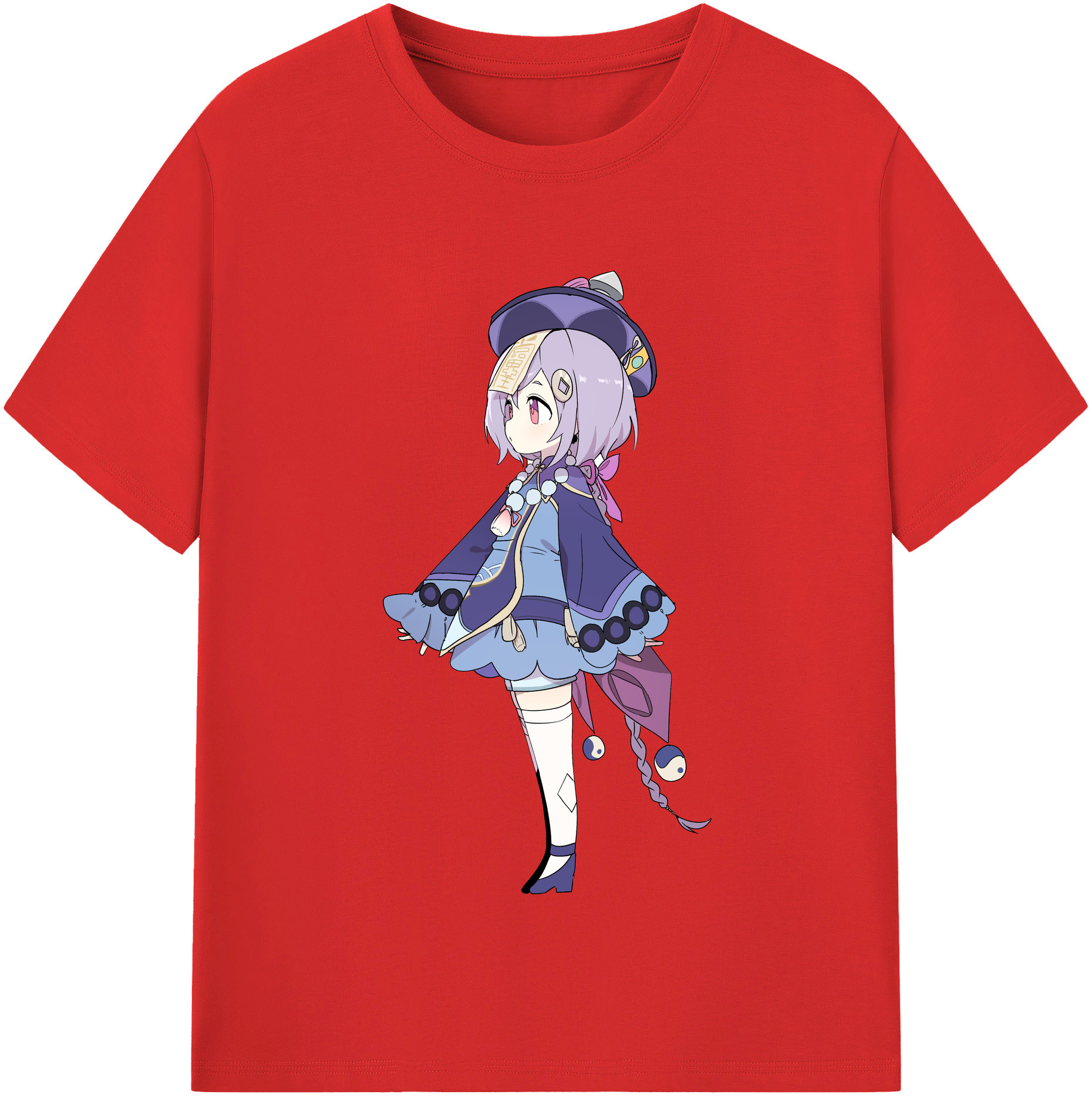 げんし神 七七 なな  genshin Nana 綿100％半袖Tシャツ（フロントプリント）