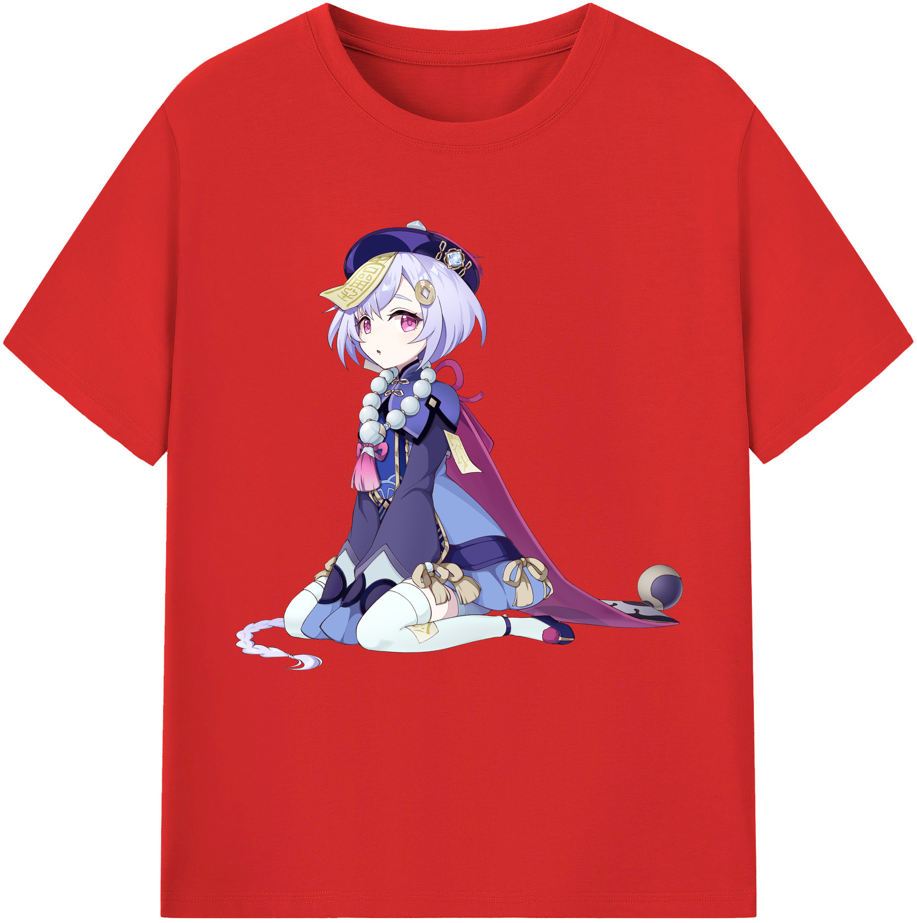 げんし神 七七 なな  genshin Nana 綿100％半袖Tシャツ（フロントプリント）