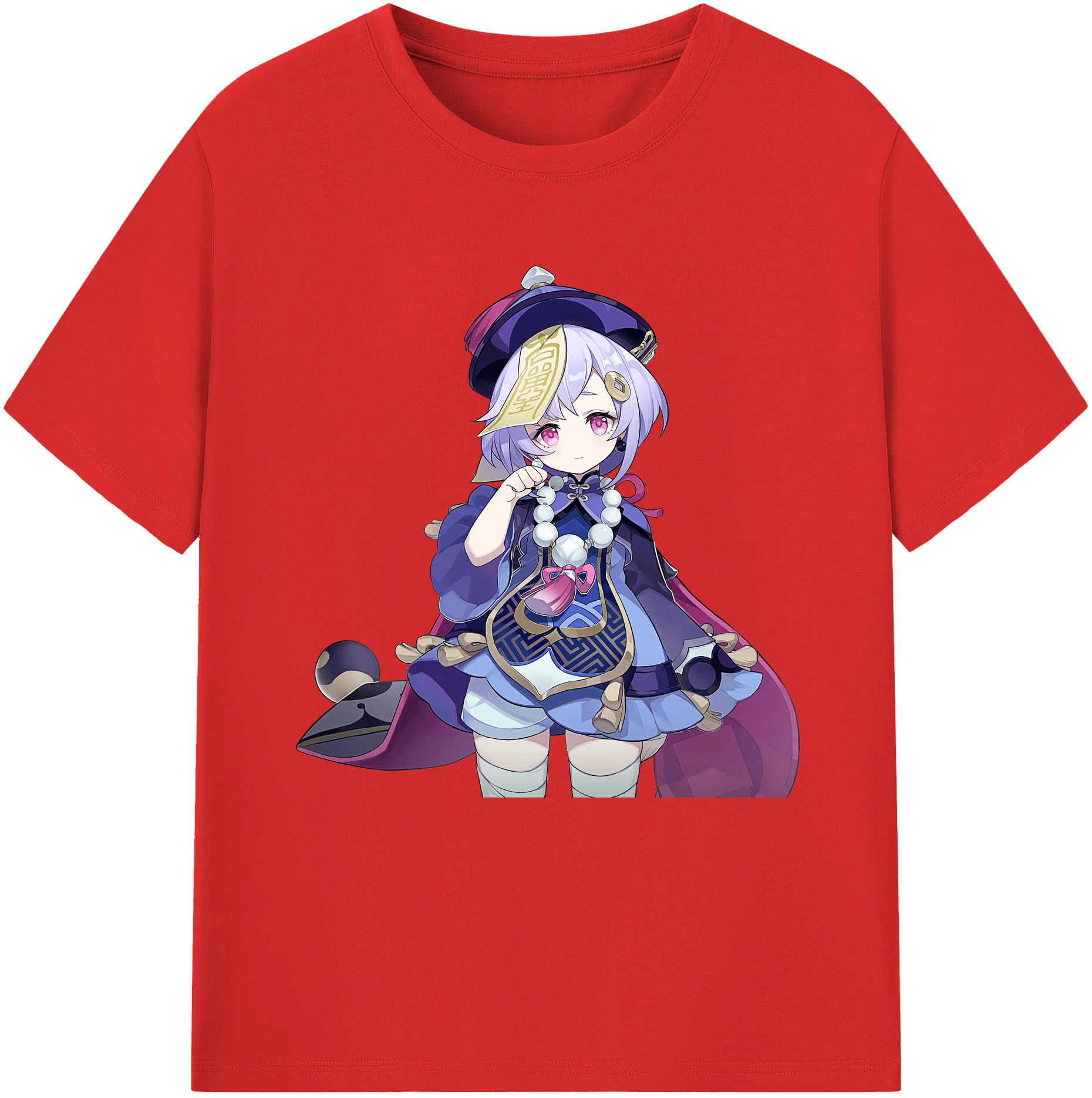 げんし神 七七 なな  genshin Nana 綿100％半袖Tシャツ（フロントプリント）