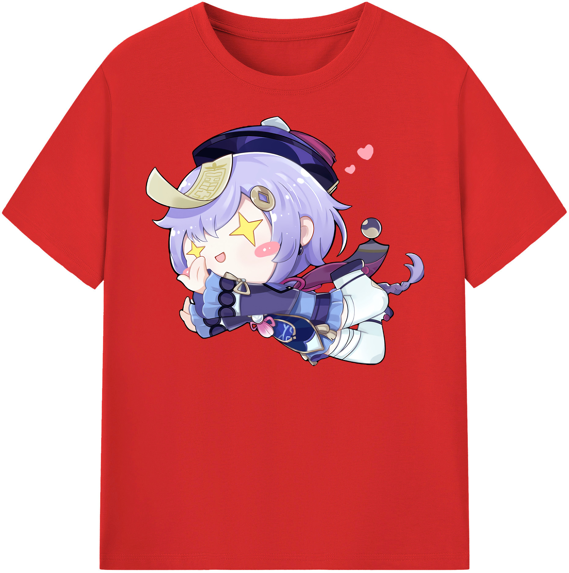 げんし神 七七 なな  genshin Nana 綿100％半袖Tシャツ（フロントプリント）